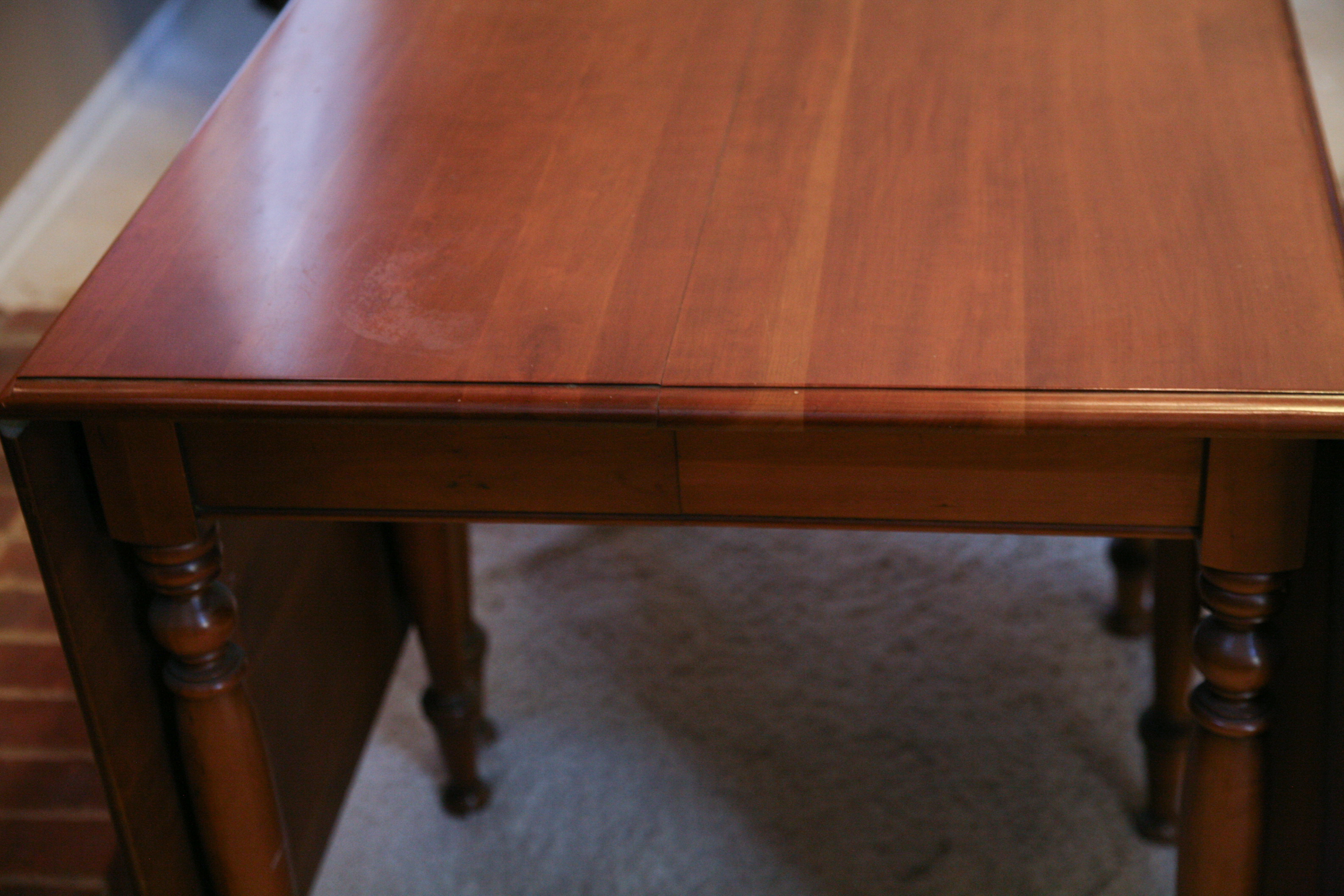 Cherry Drop-Leaf Gate-Leg Table