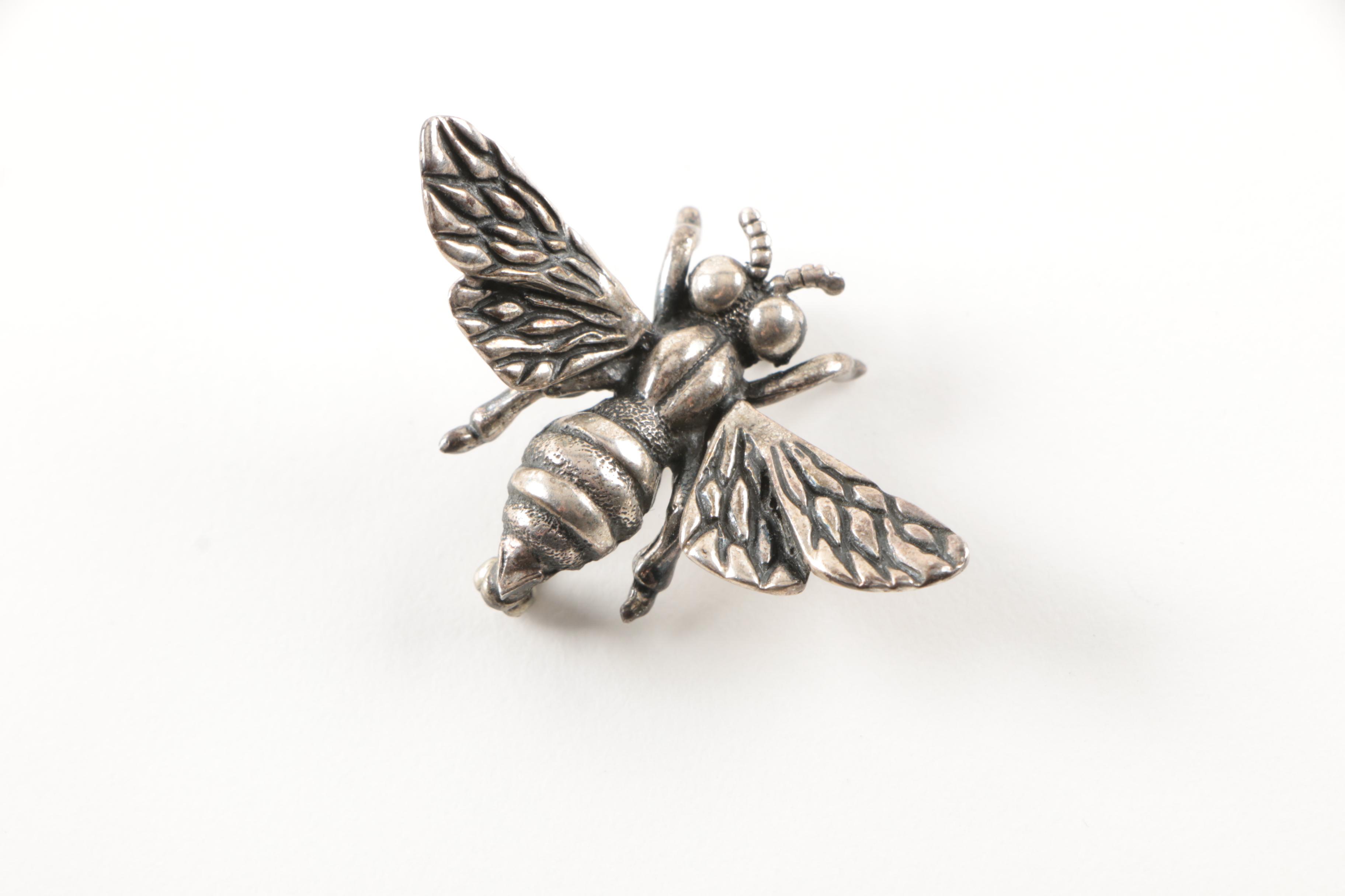 Sterling Silver Jewelry Selection Including Lapis Lazuli