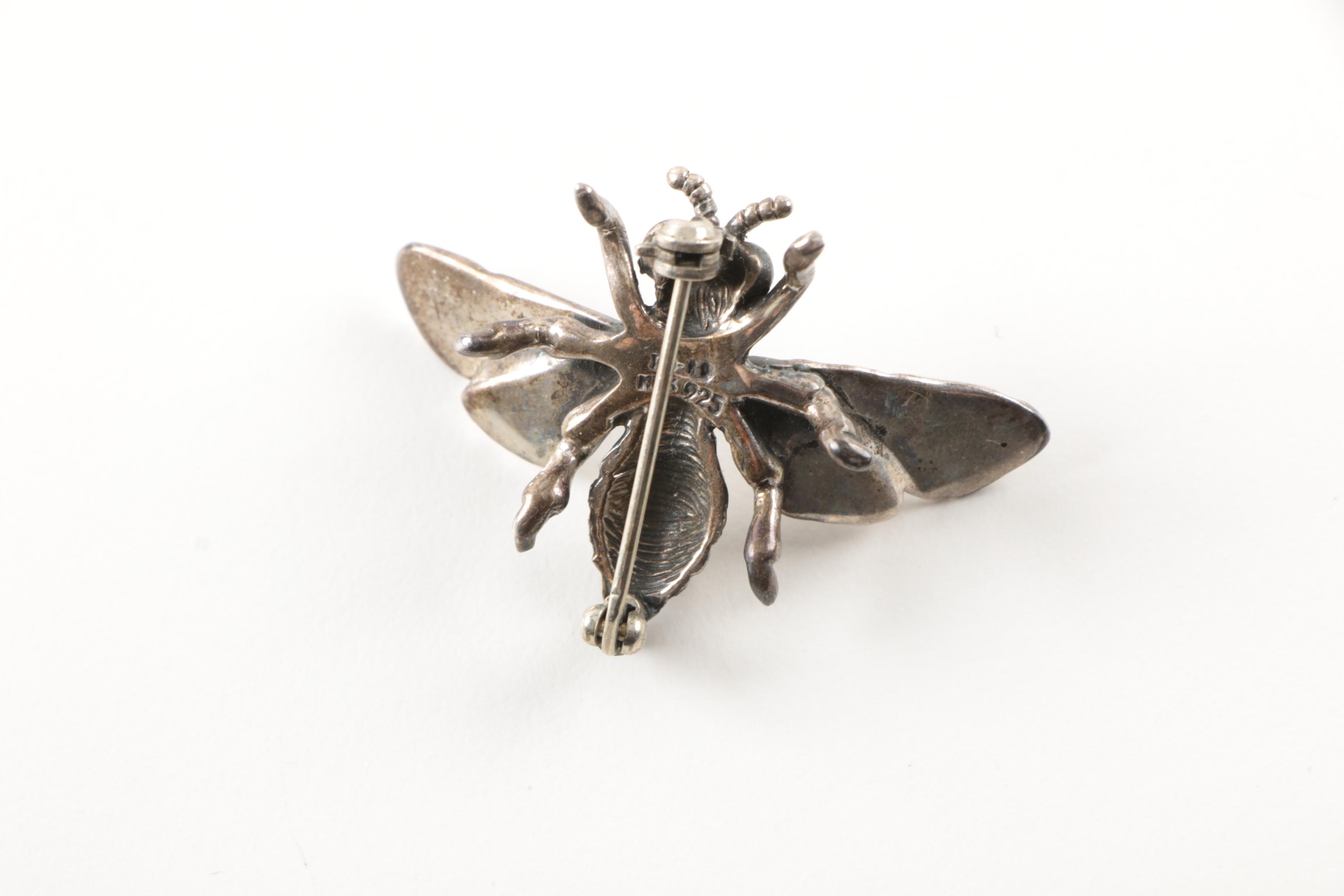 Sterling Silver Jewelry Selection Including Lapis Lazuli