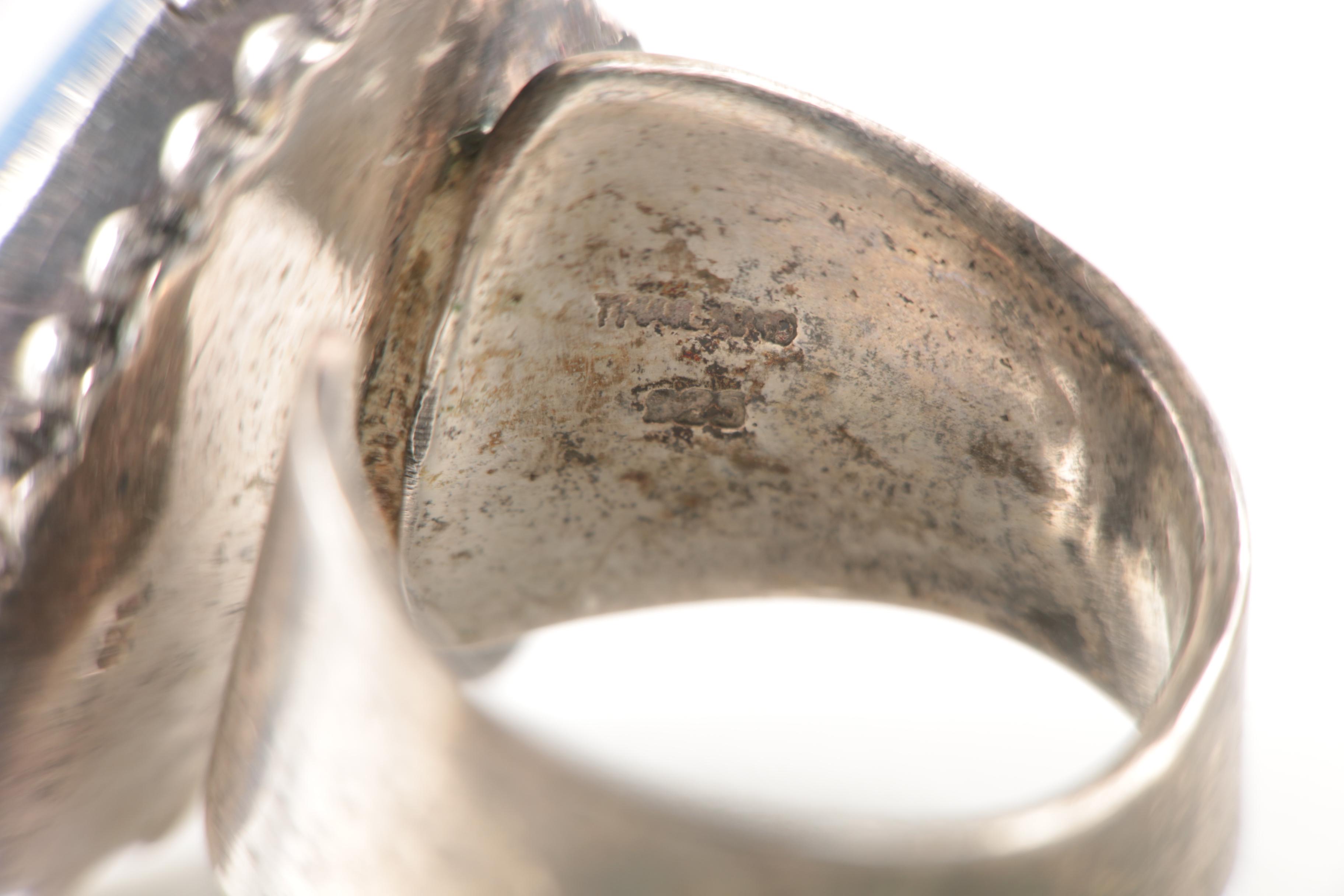 Sterling Silver Jewelry Selection Including Lapis Lazuli