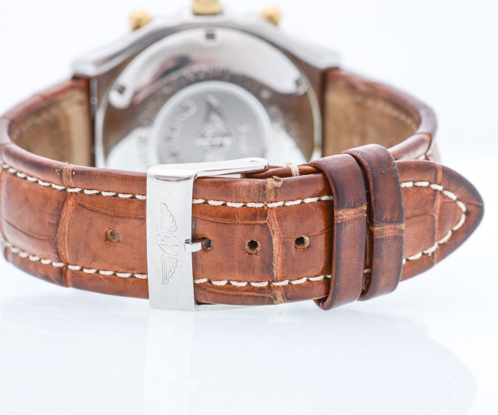 Breitling Avenger Chronograph Watch With 14K Gold Accents