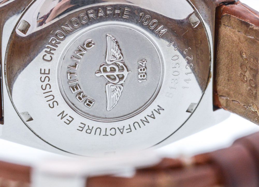 Breitling Avenger Chronograph Watch With 14K Gold Accents