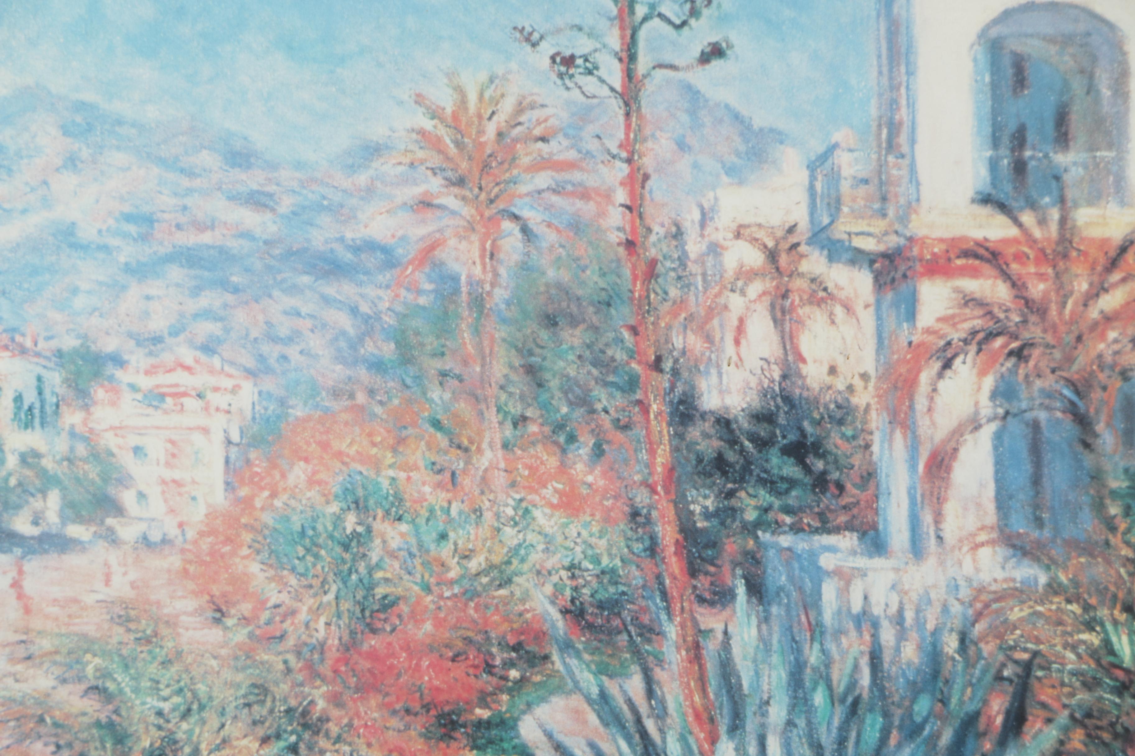 Offset Lithographs After Monet and William Marshall Brown