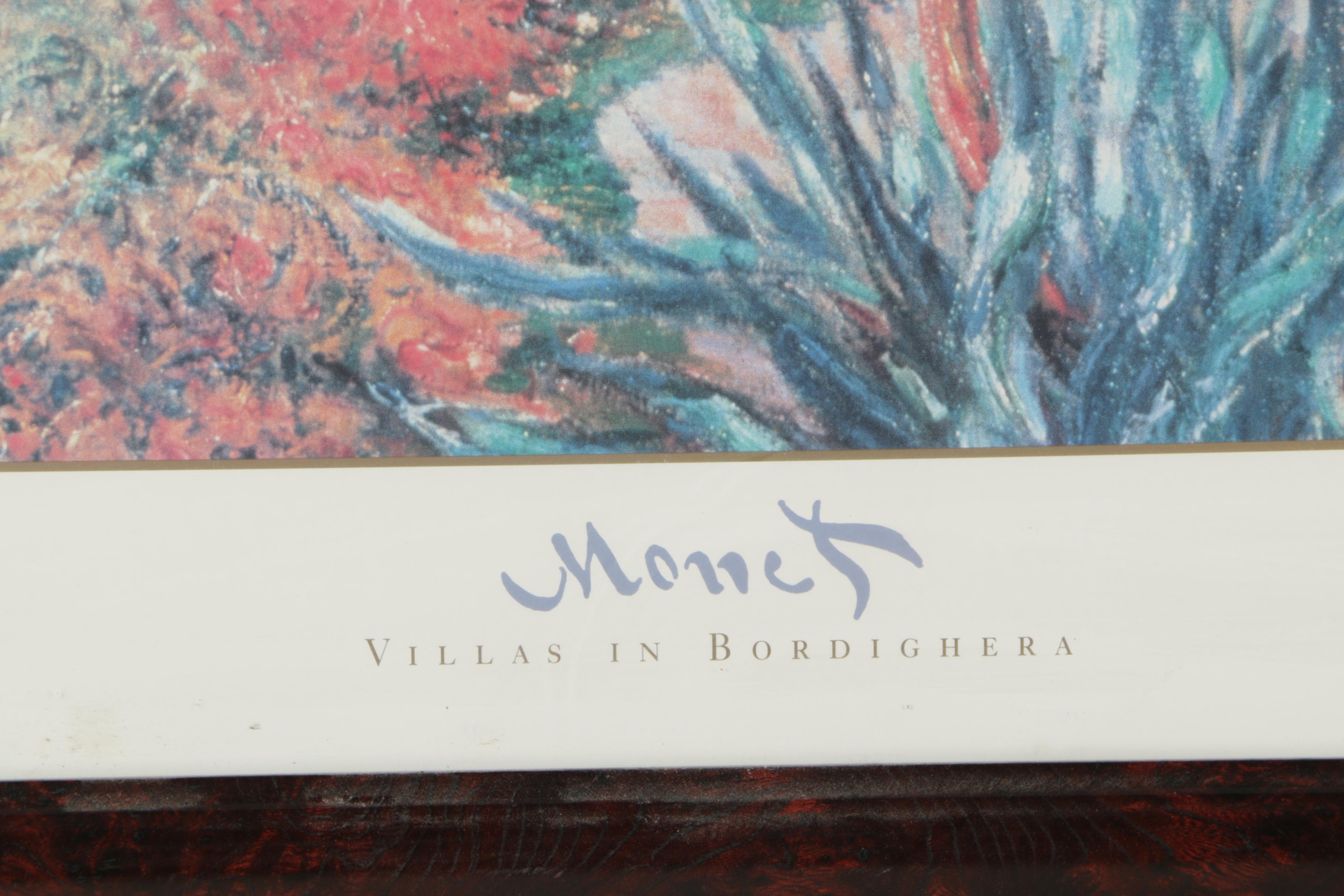 Offset Lithographs After Monet and William Marshall Brown