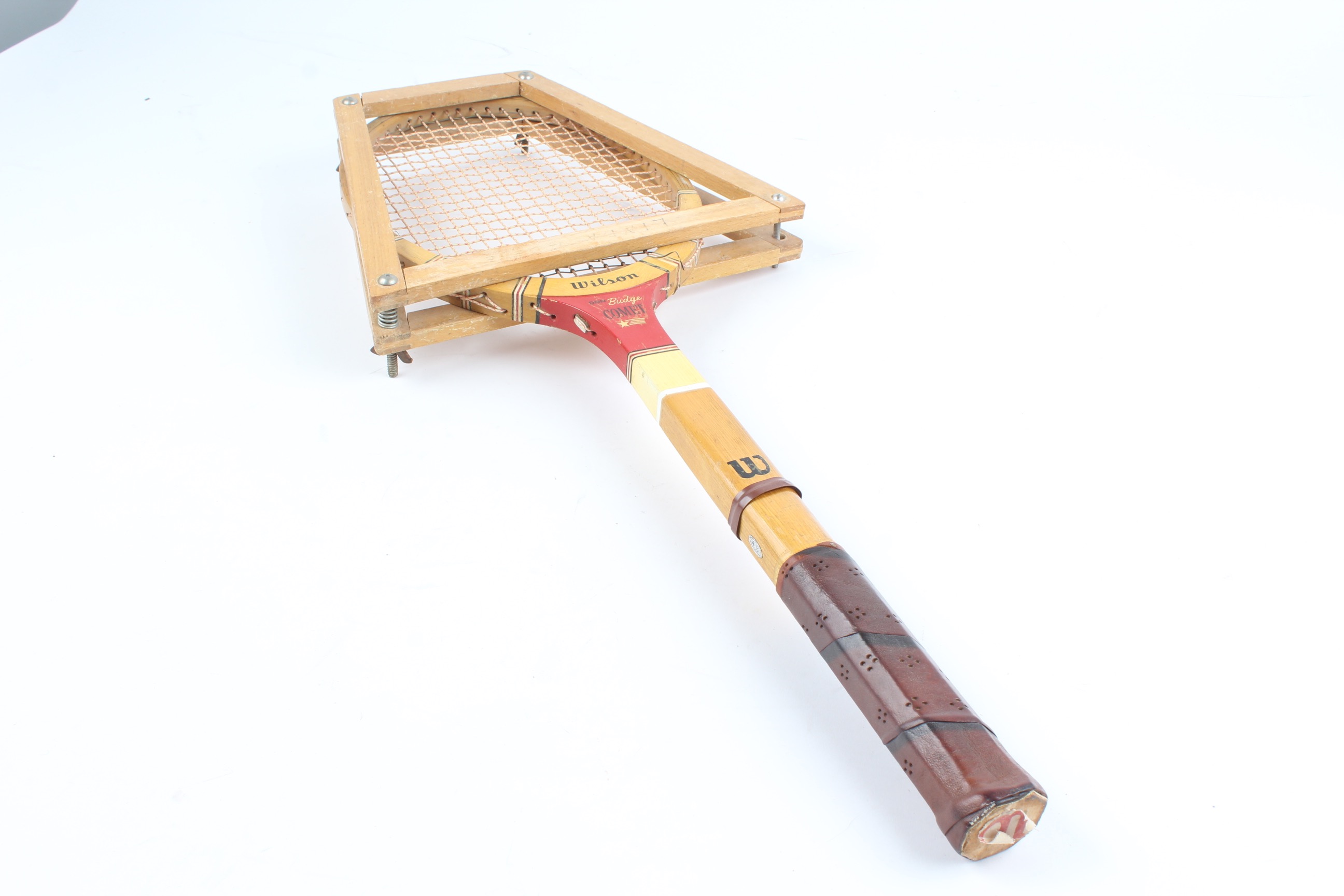 Vintage Wilson Wood Tennis Racket