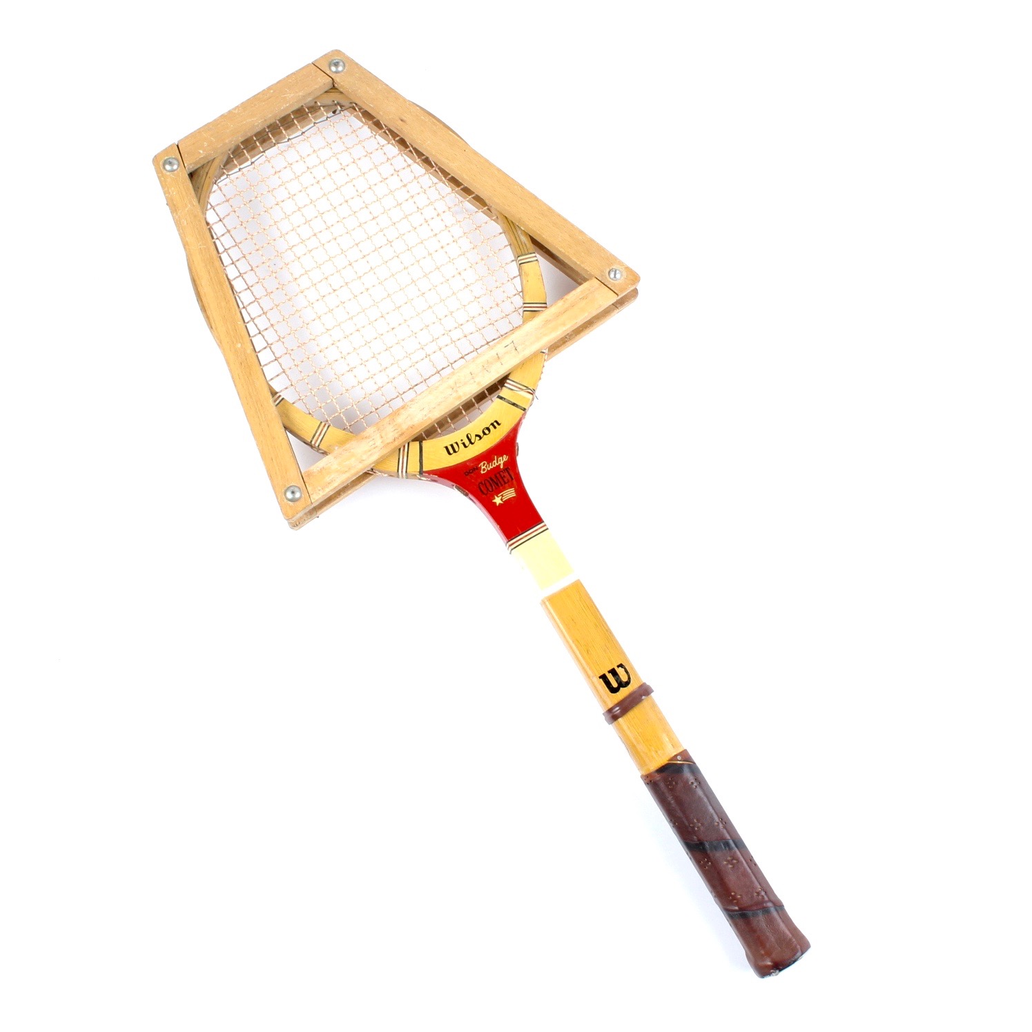 Vintage Wilson Wood Tennis Racket