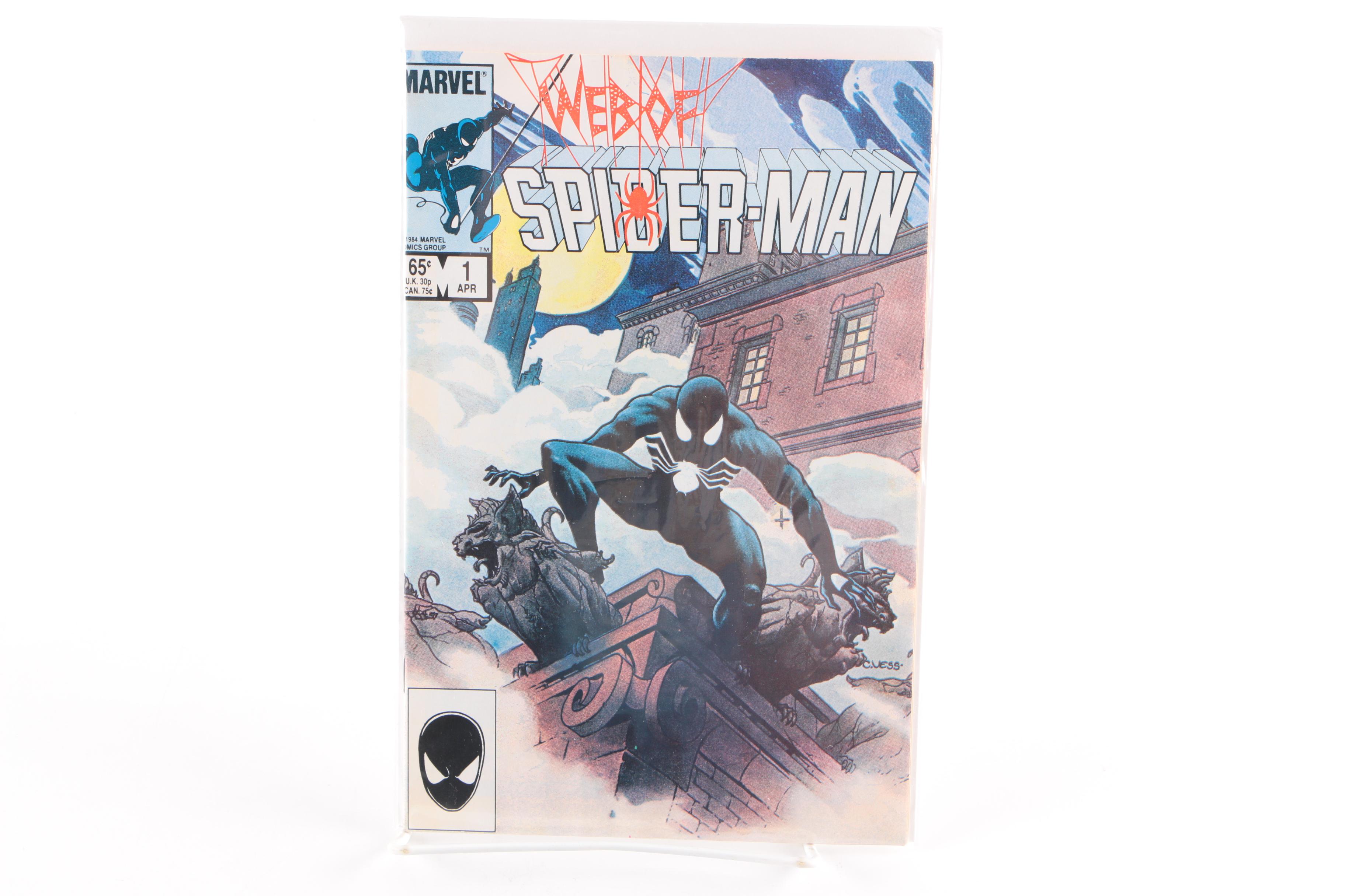 "Spectacular Spider-Man" Issues 1-4 and "Web of Spider-Man" Issue 1 Comics