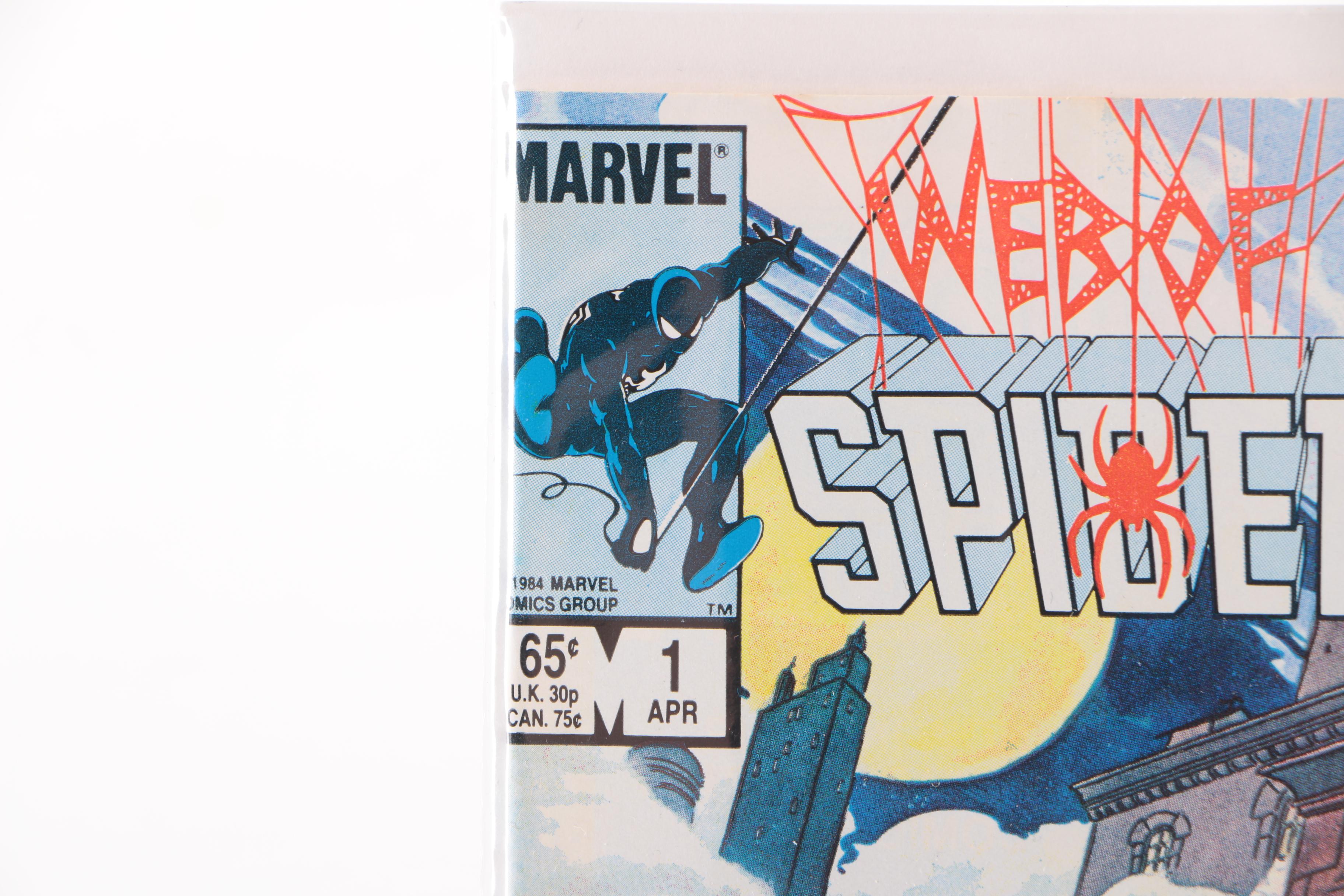 "Spectacular Spider-Man" Issues 1-4 and "Web of Spider-Man" Issue 1 Comics