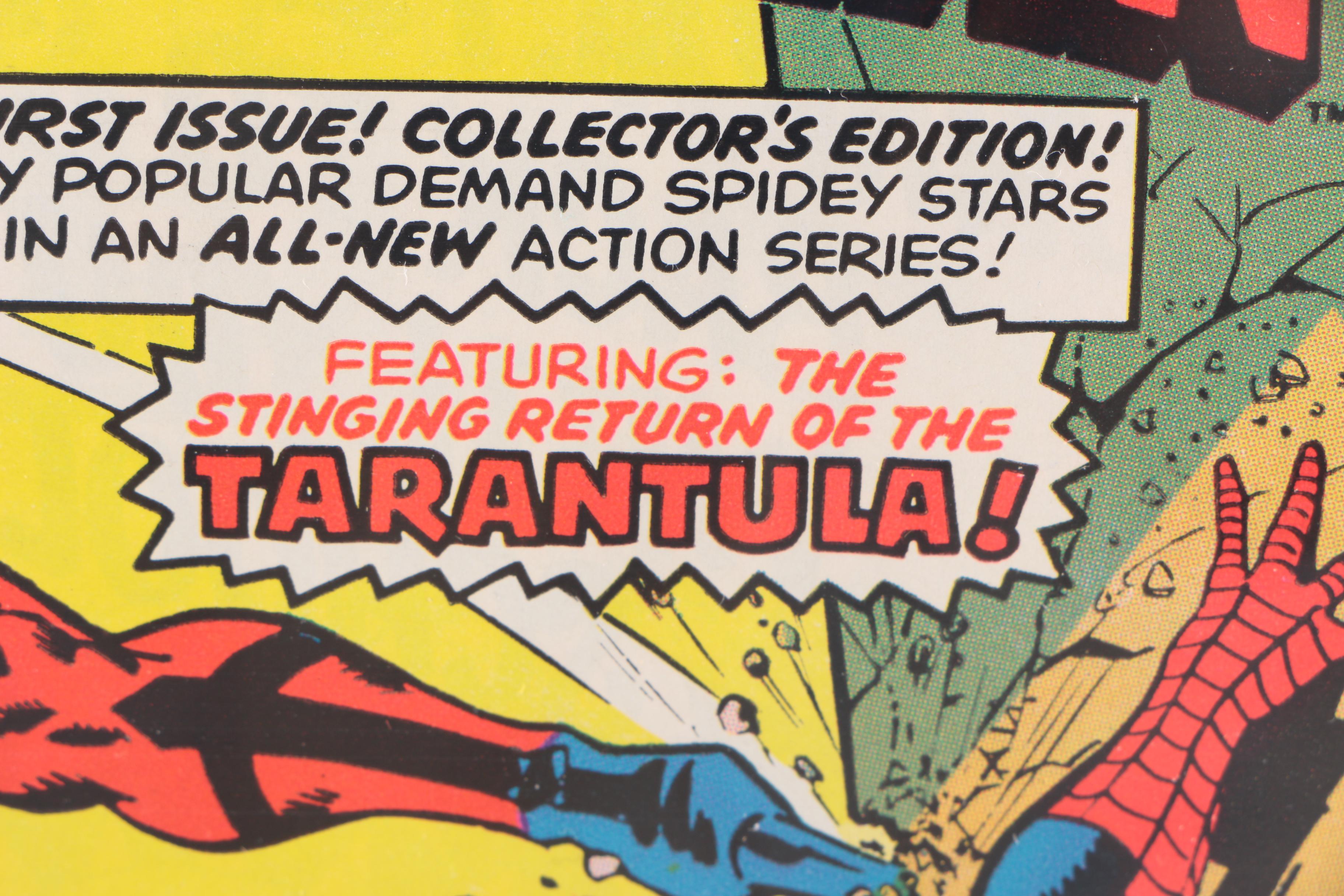 "Spectacular Spider-Man" Issues 1-4 and "Web of Spider-Man" Issue 1 Comics