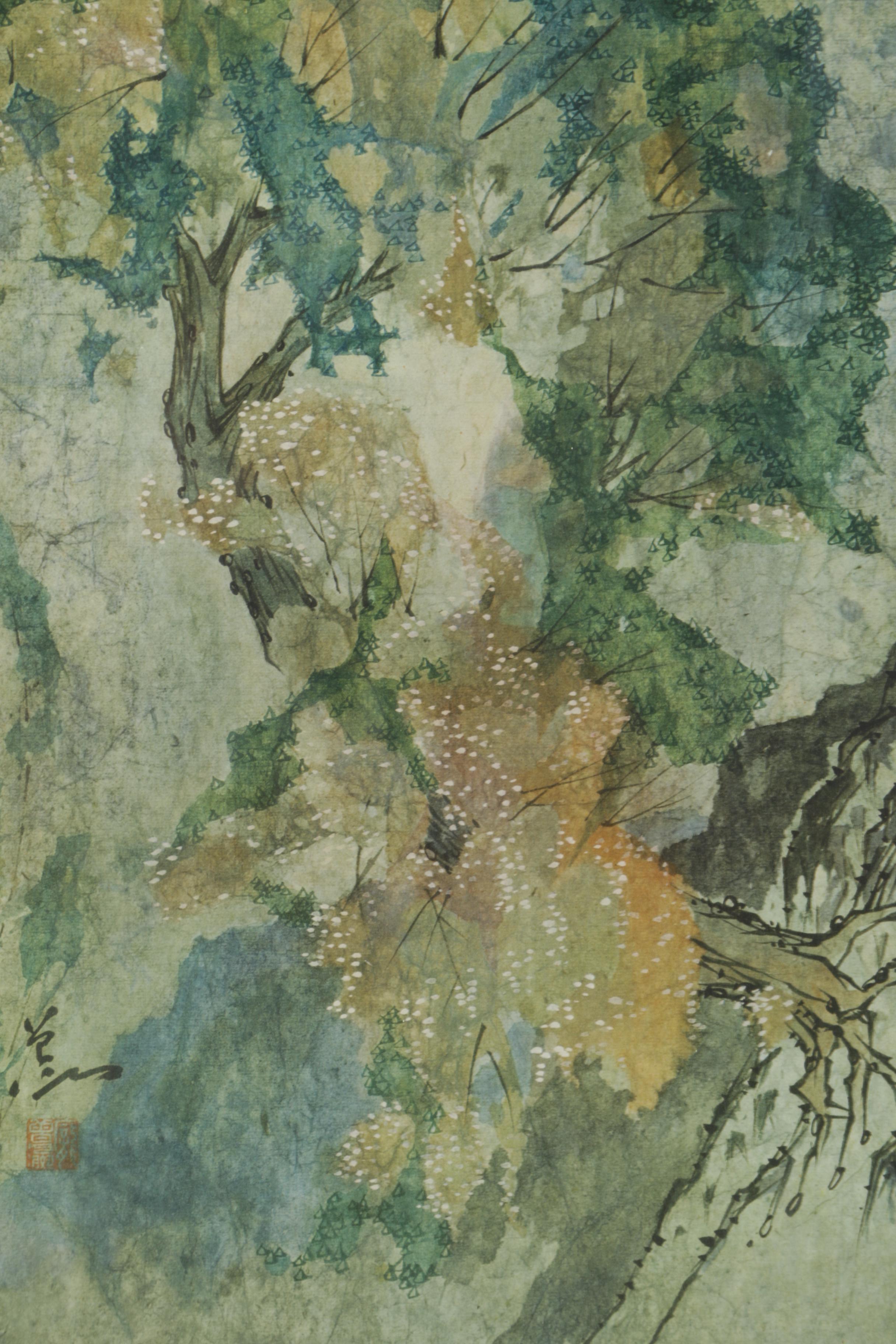 East Asian Style Giclée Prints of Landscapes