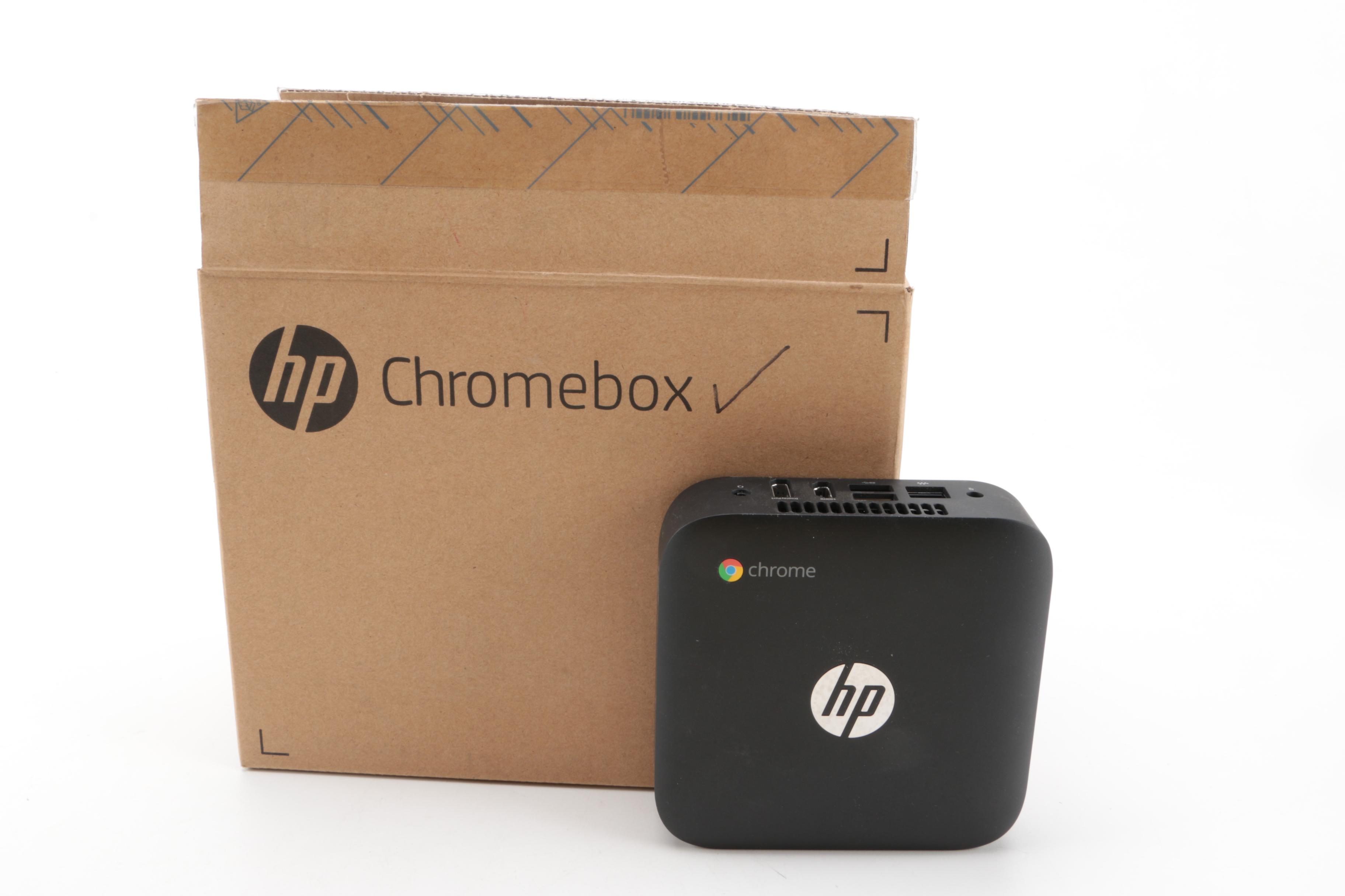 HP Chromebox with Logitech Keyboard and Mouse