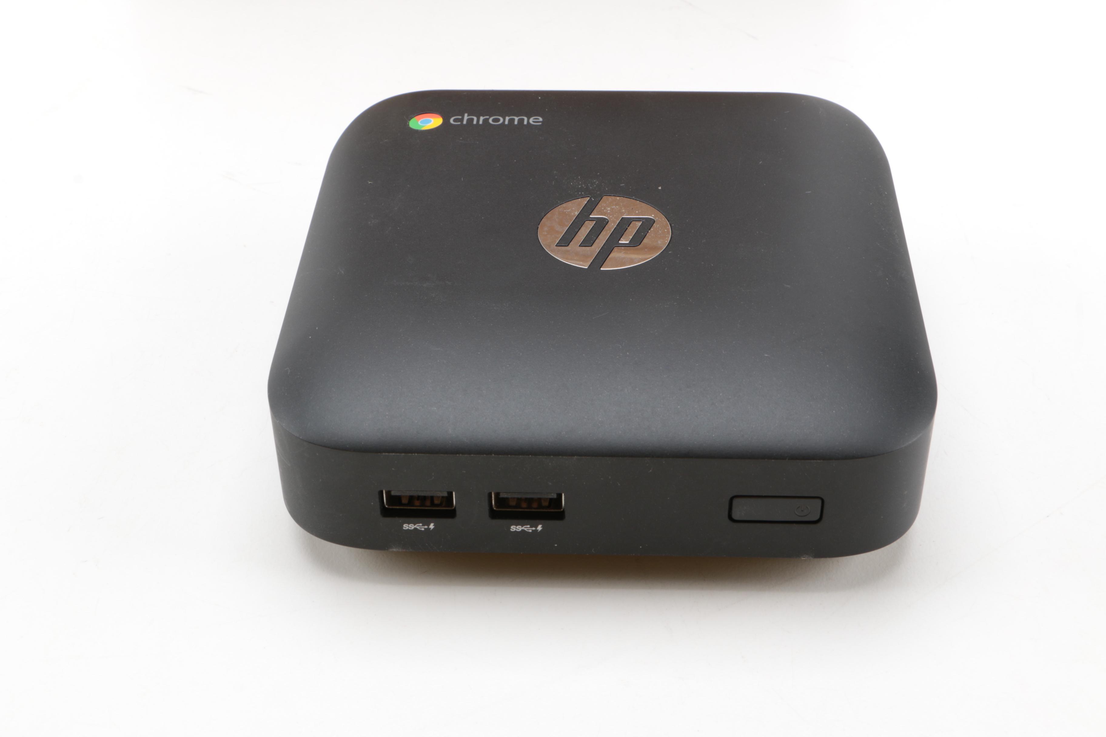 HP Chromebox with Logitech Keyboard and Mouse