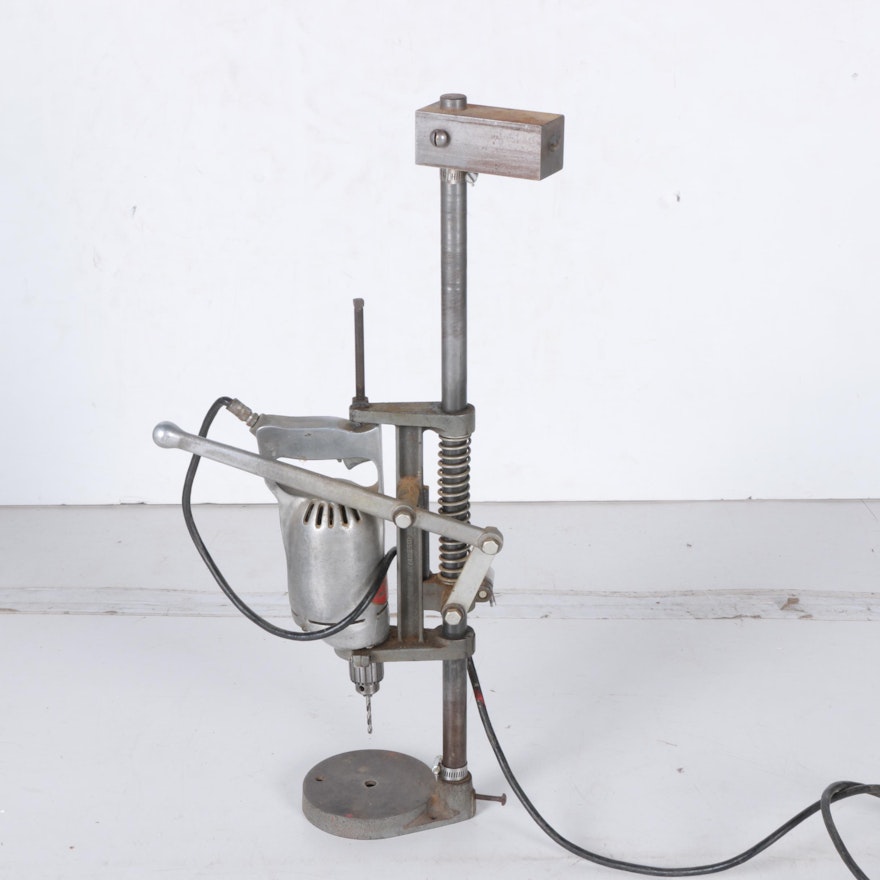 Bradford "Metal Master" Electric Drill with Stand