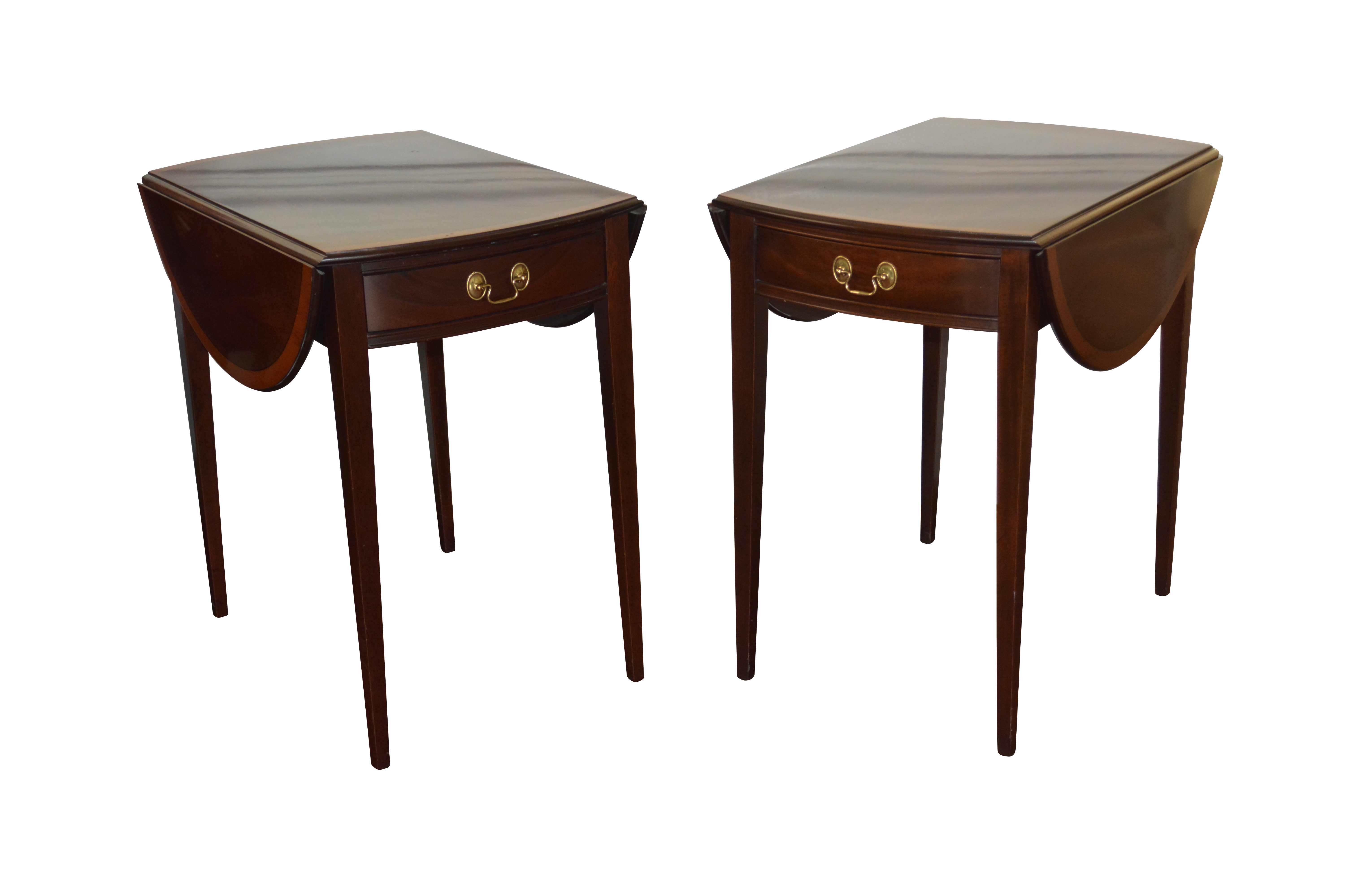 Pair of Federal Style End Tables by Stickley