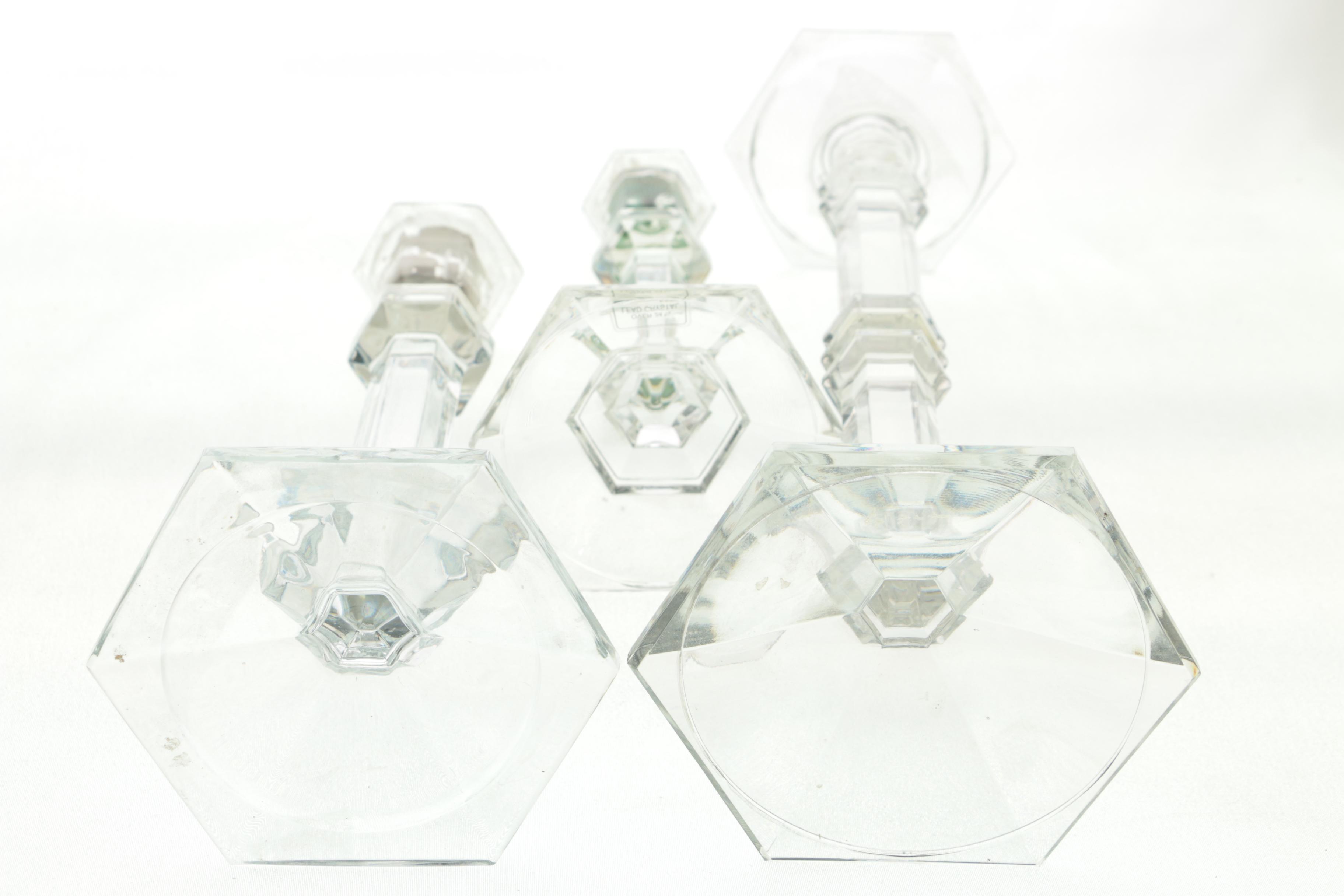 Austrian Lead Crystal Candlesticks