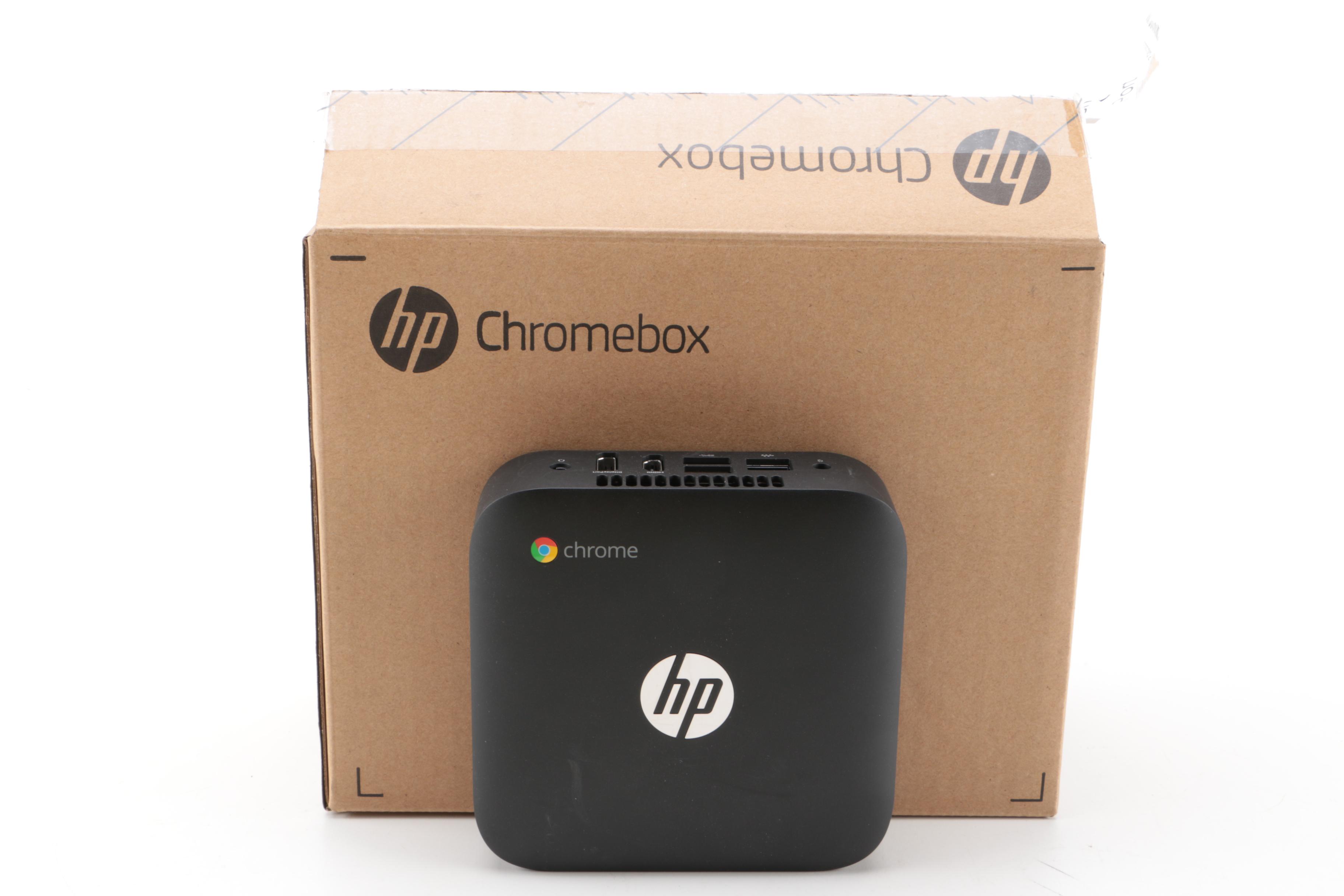 HP Chromebox with Logitech Wireless Keyboard