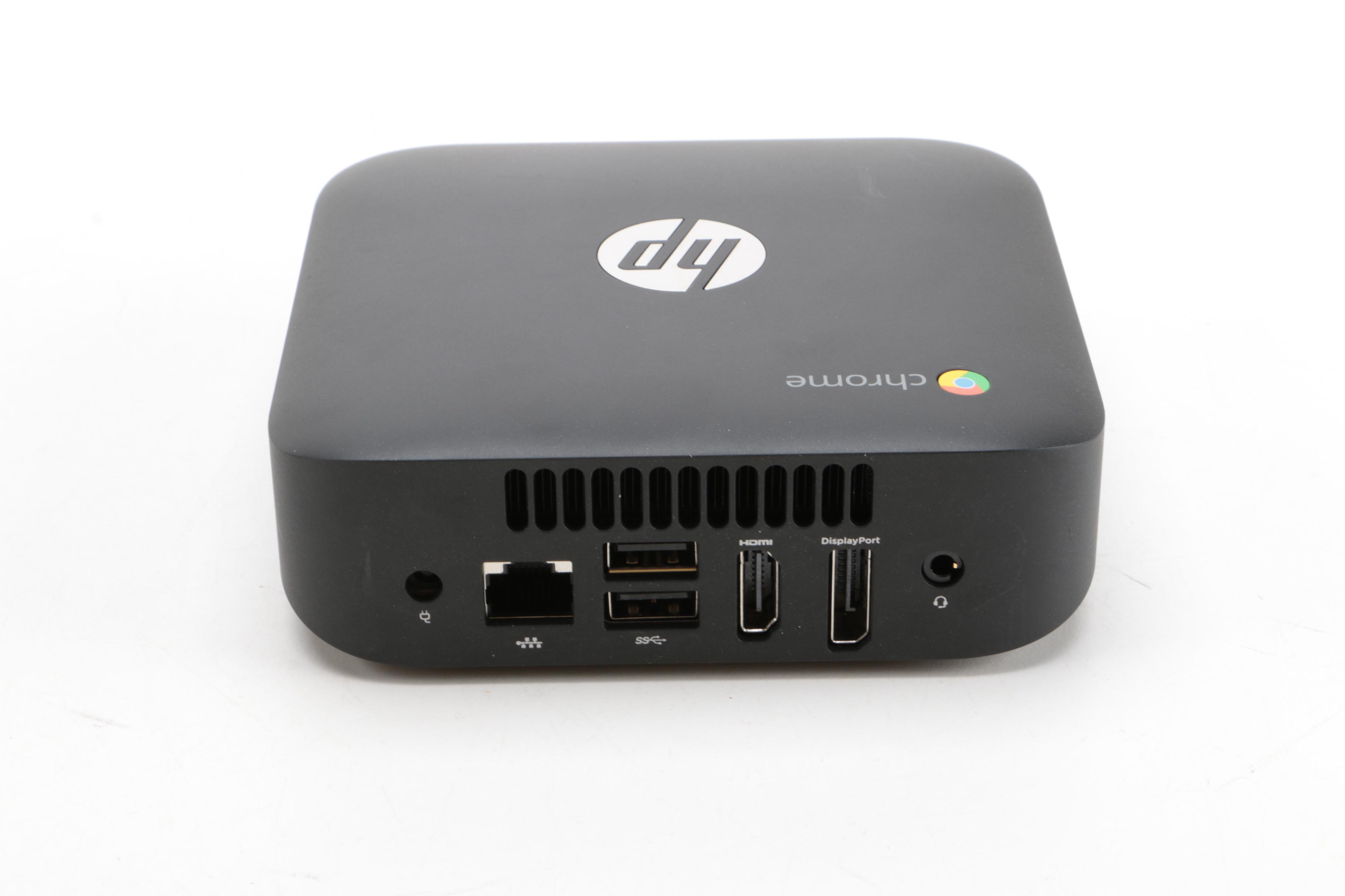 HP Chromebox with Logitech Wireless Keyboard