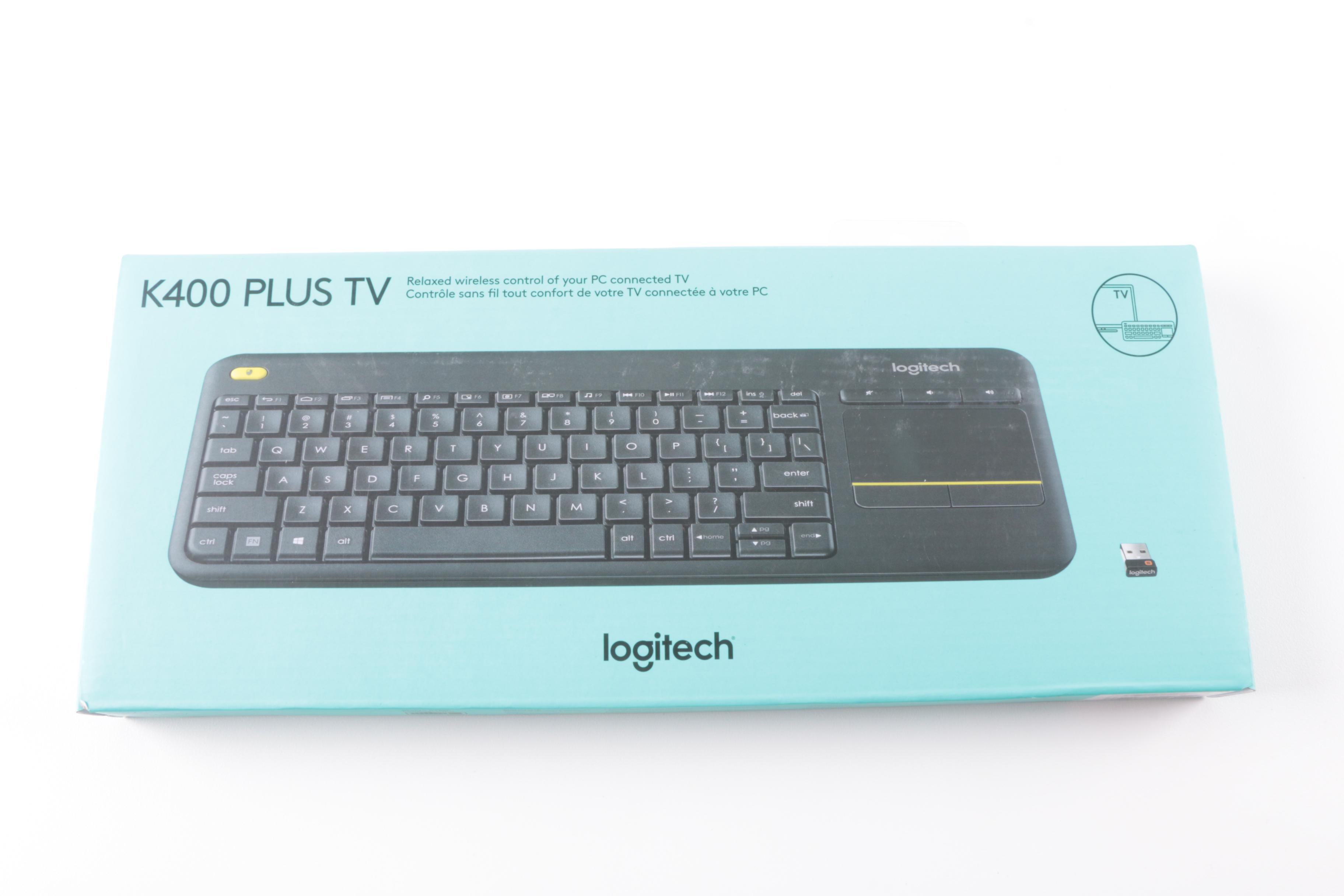 HP Chromebox with Logitech Wireless Keyboard