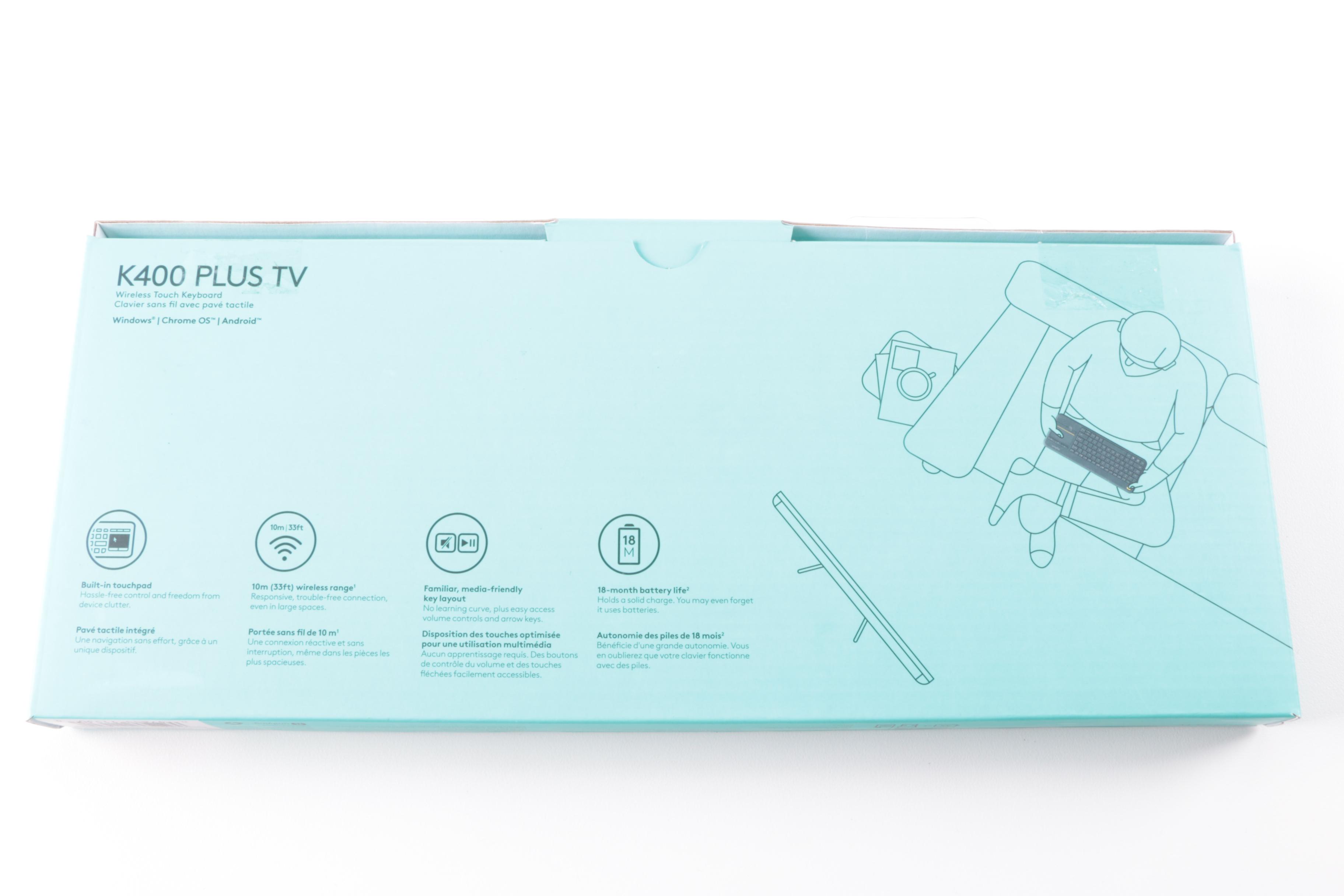 HP Chromebox with Logitech Wireless Keyboard