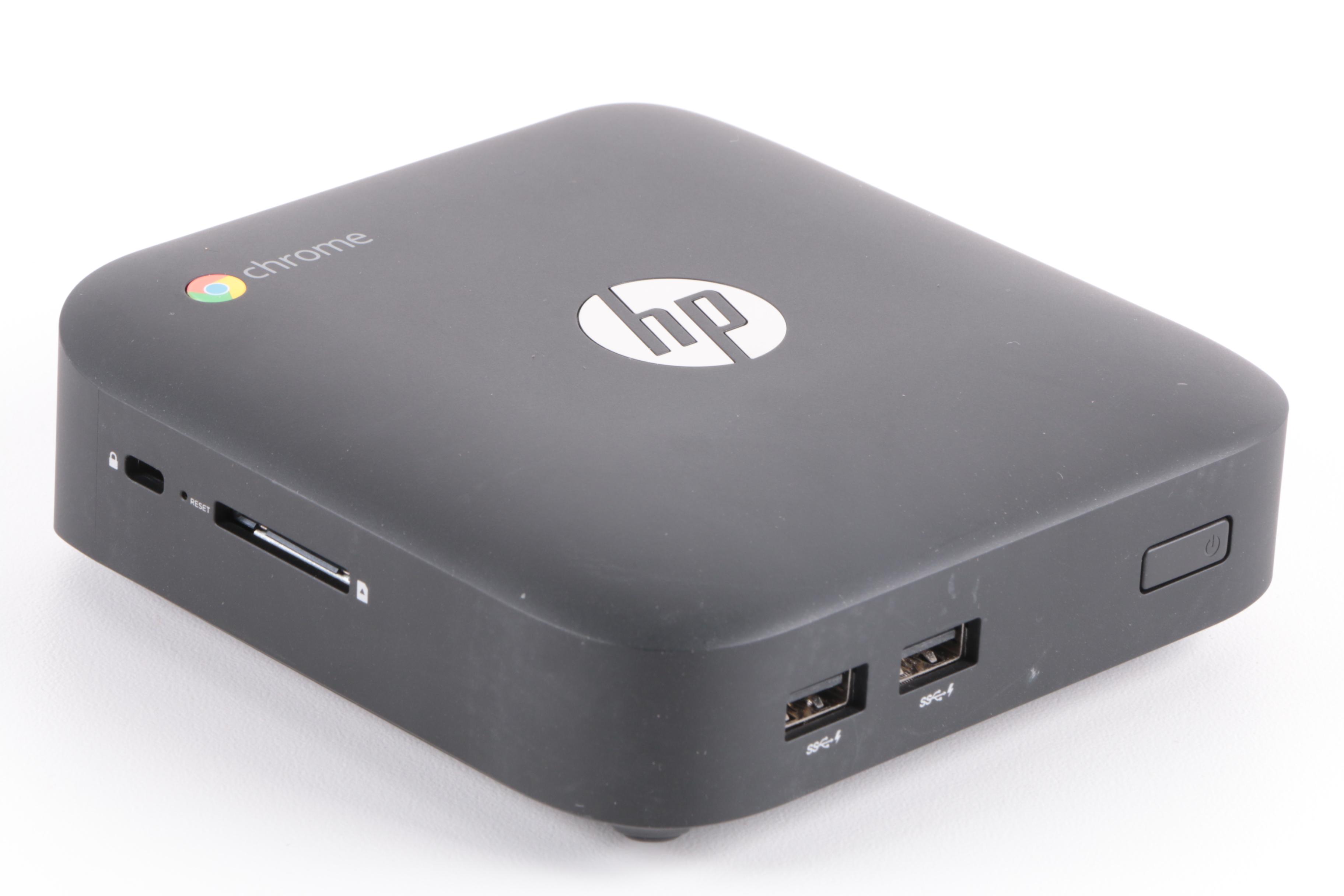 HP Chromebox with Logitech Wireless Keyboard