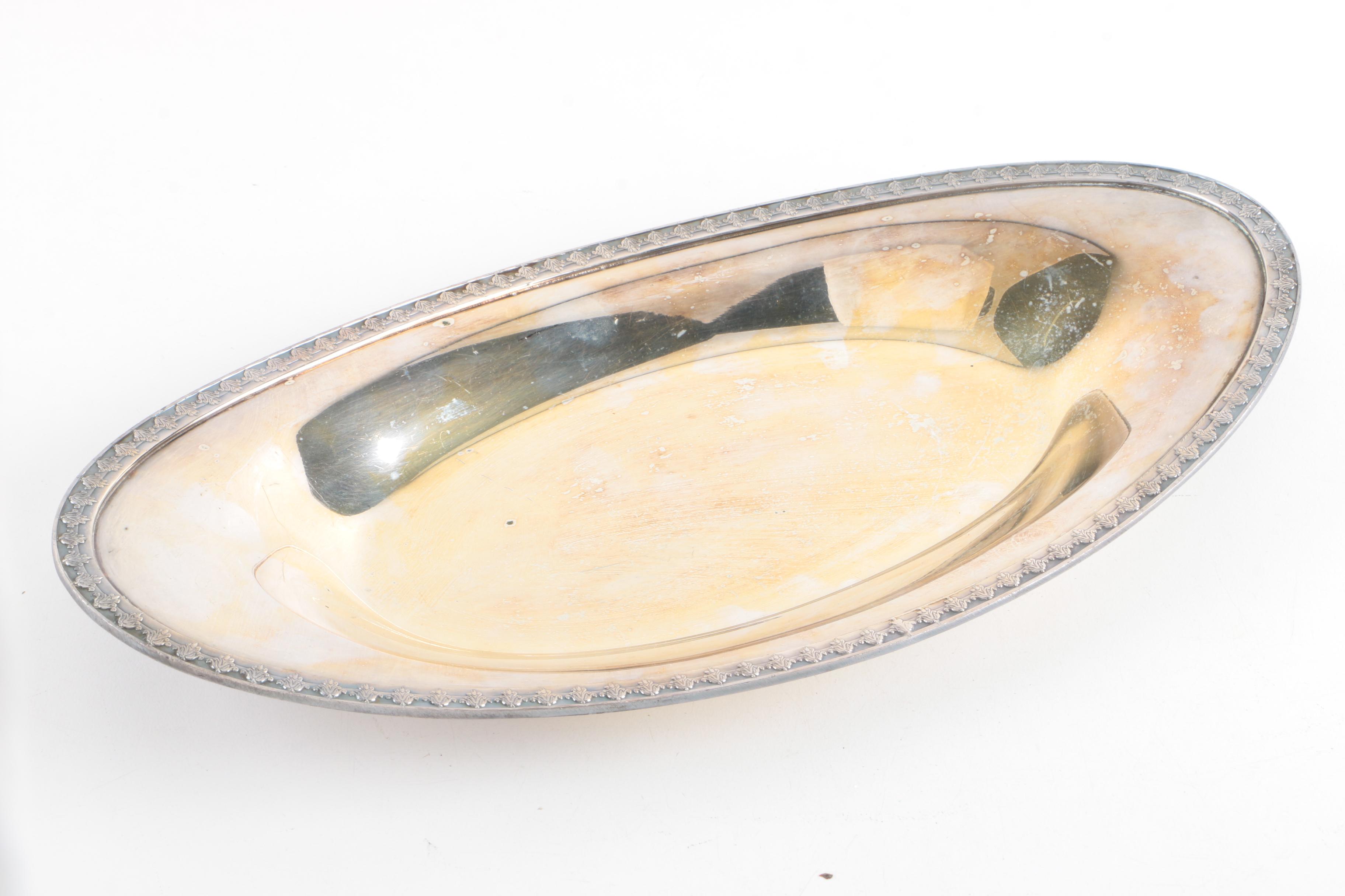 Wm. Rogers Silver Plate Lidded Serving Dishes