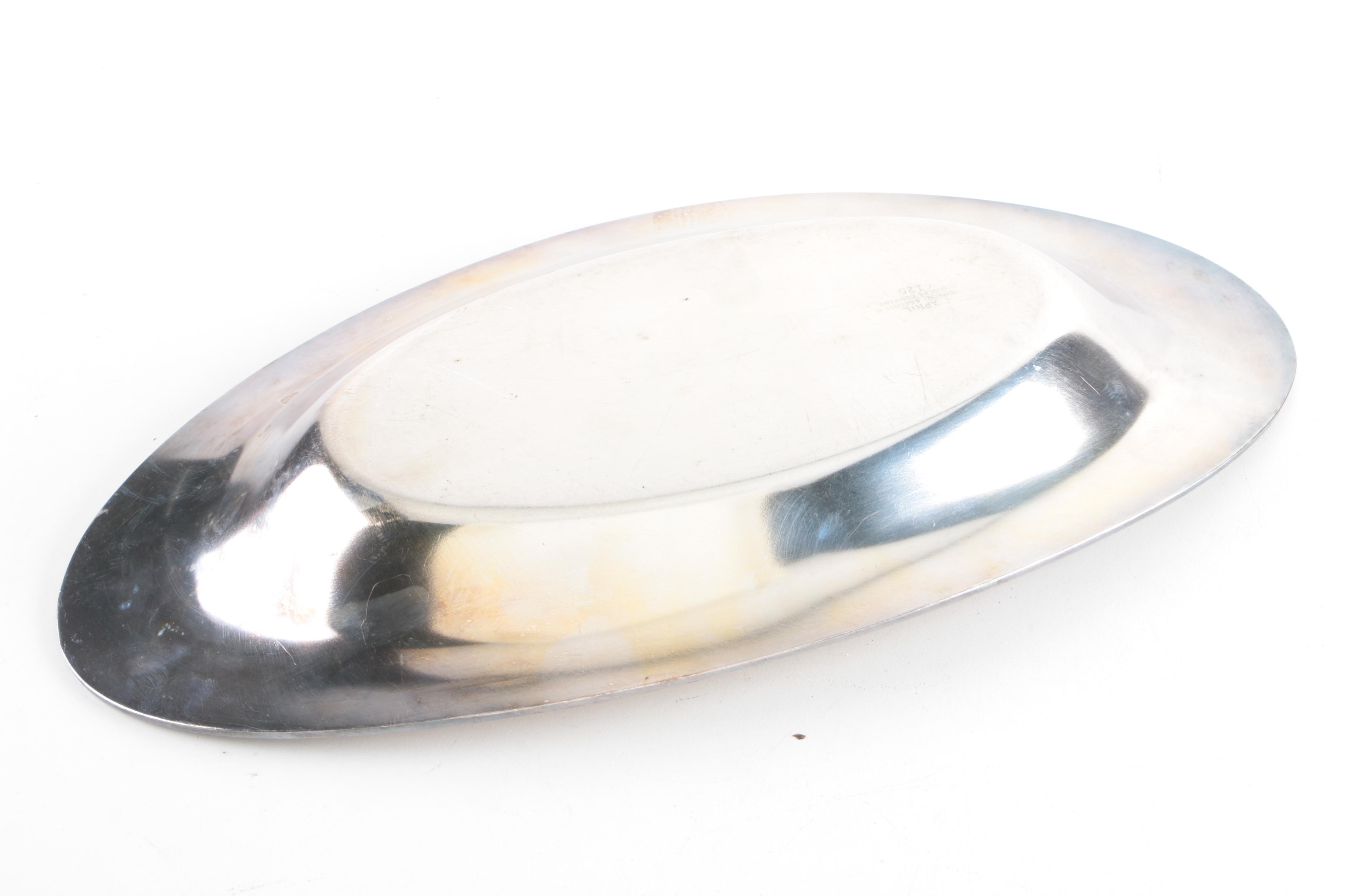 Wm. Rogers Silver Plate Lidded Serving Dishes