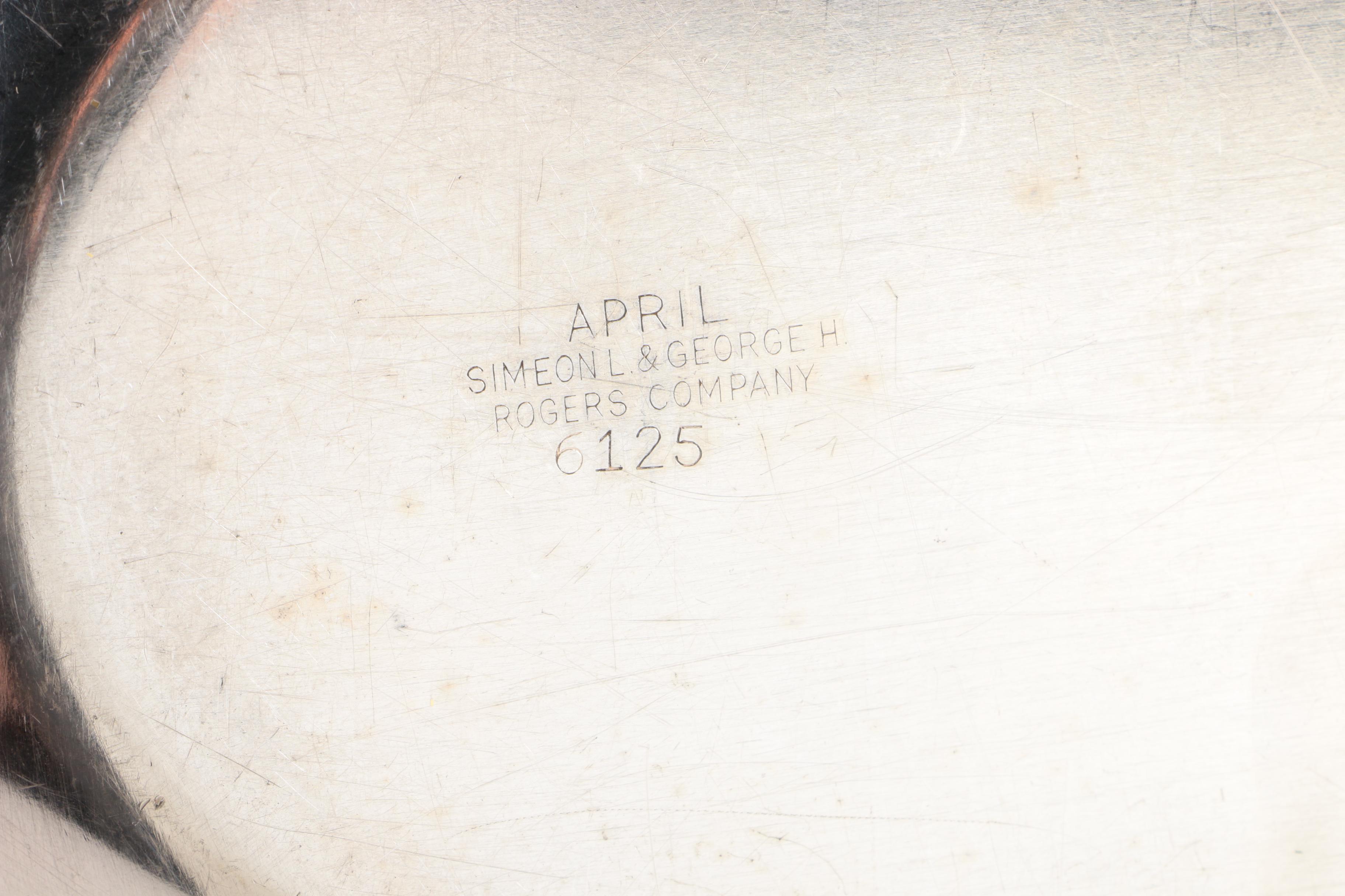 Wm. Rogers Silver Plate Lidded Serving Dishes