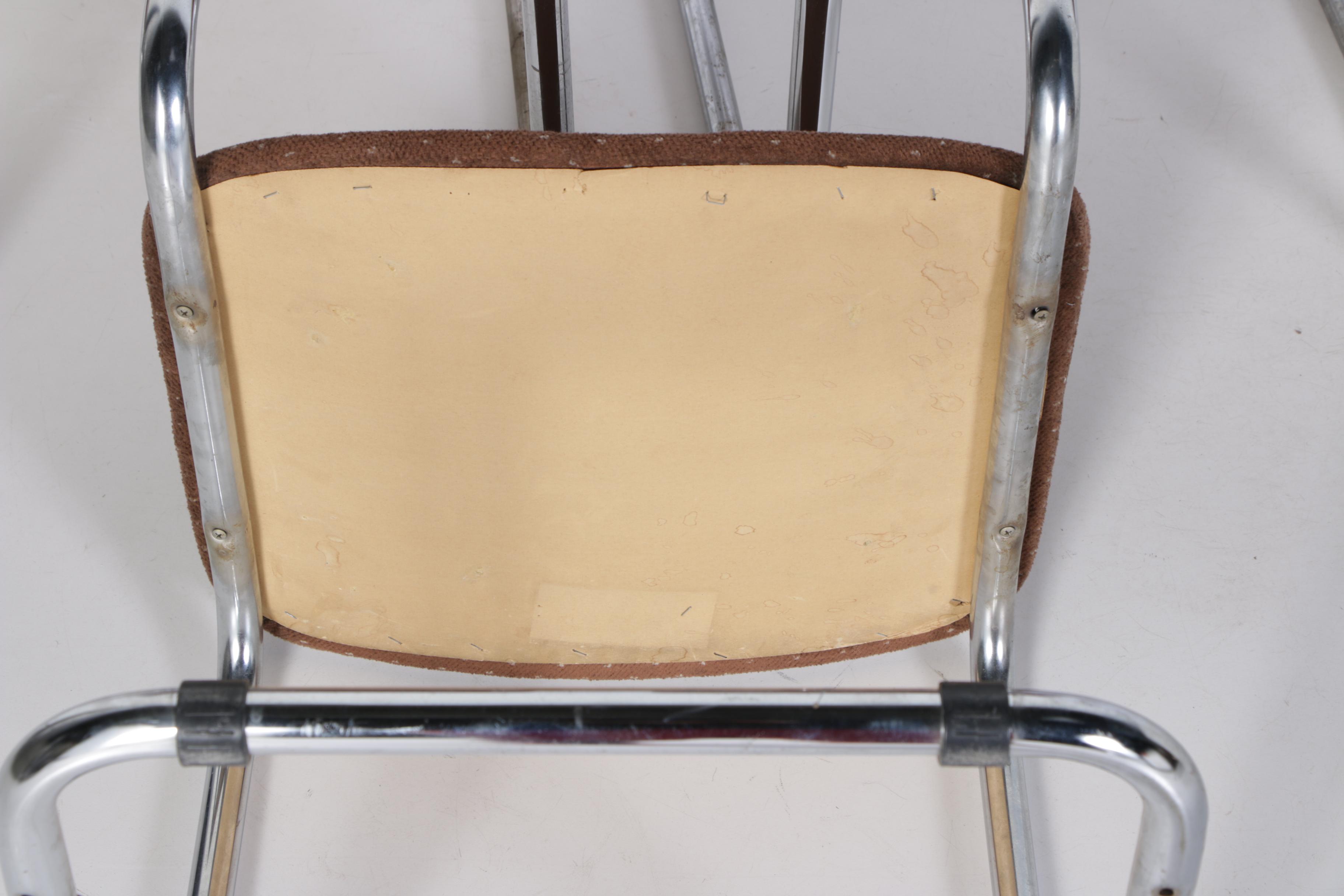 Three 1980s Modern "Cesca" Style Chairs