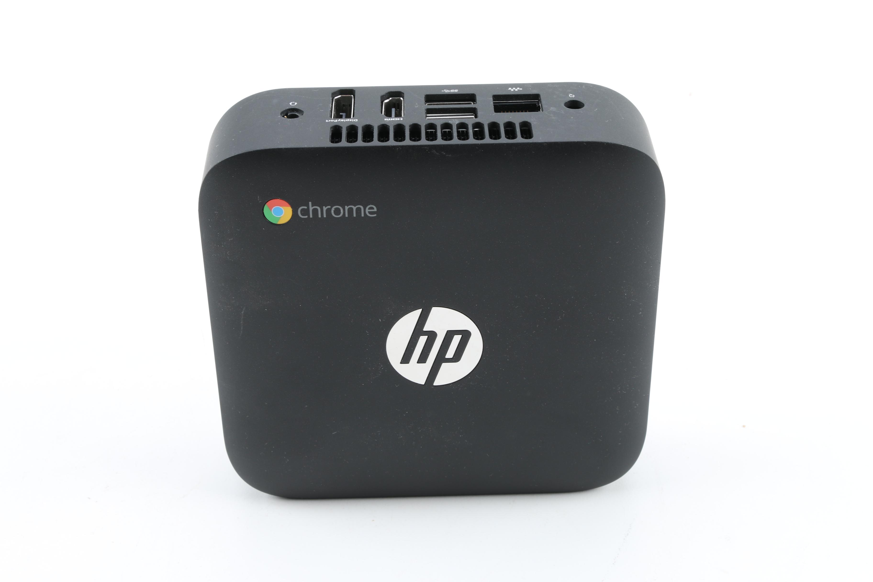 HP Chromebox with Logitech Wireless Keyboard