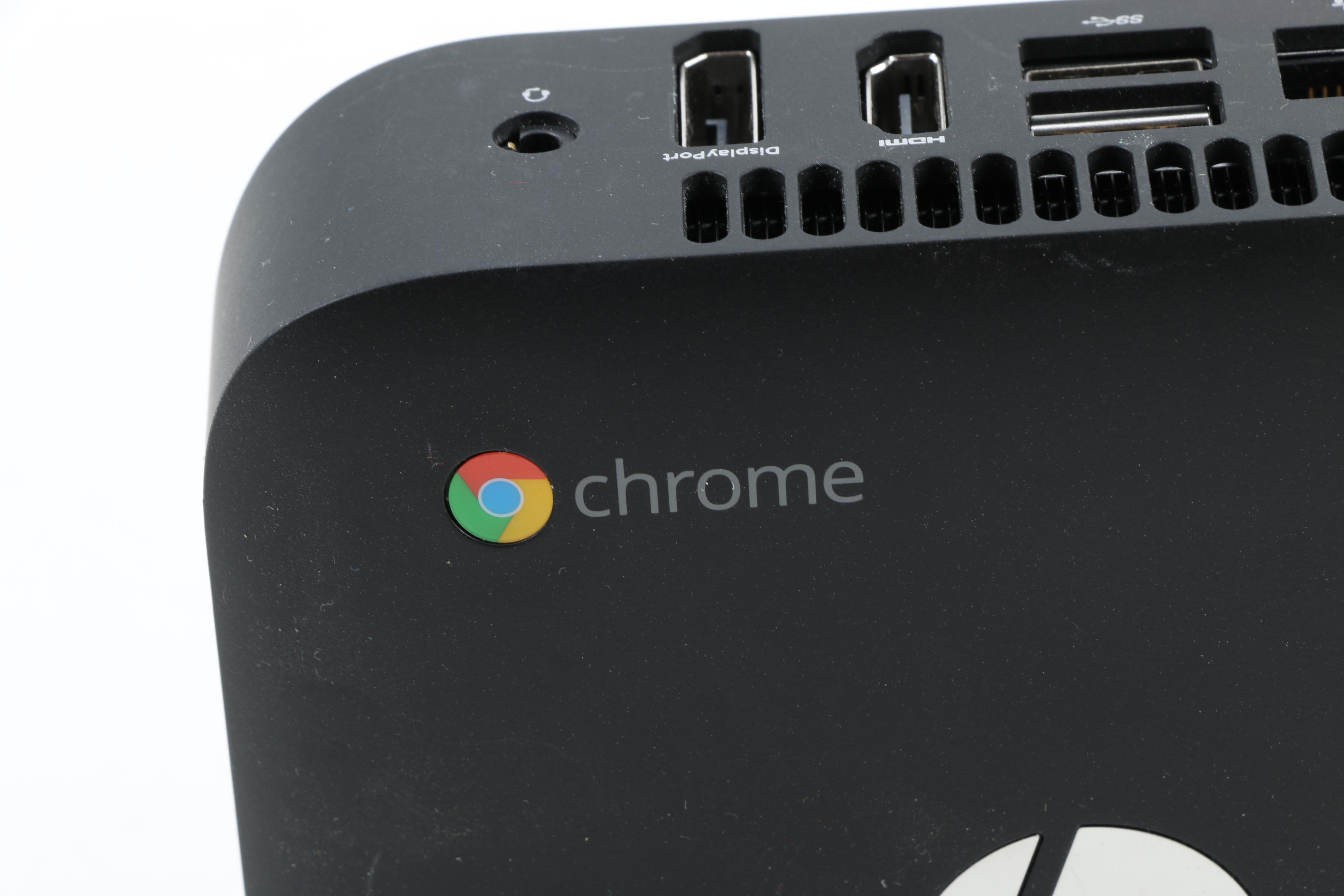 HP Chromebox with Logitech Wireless Keyboard