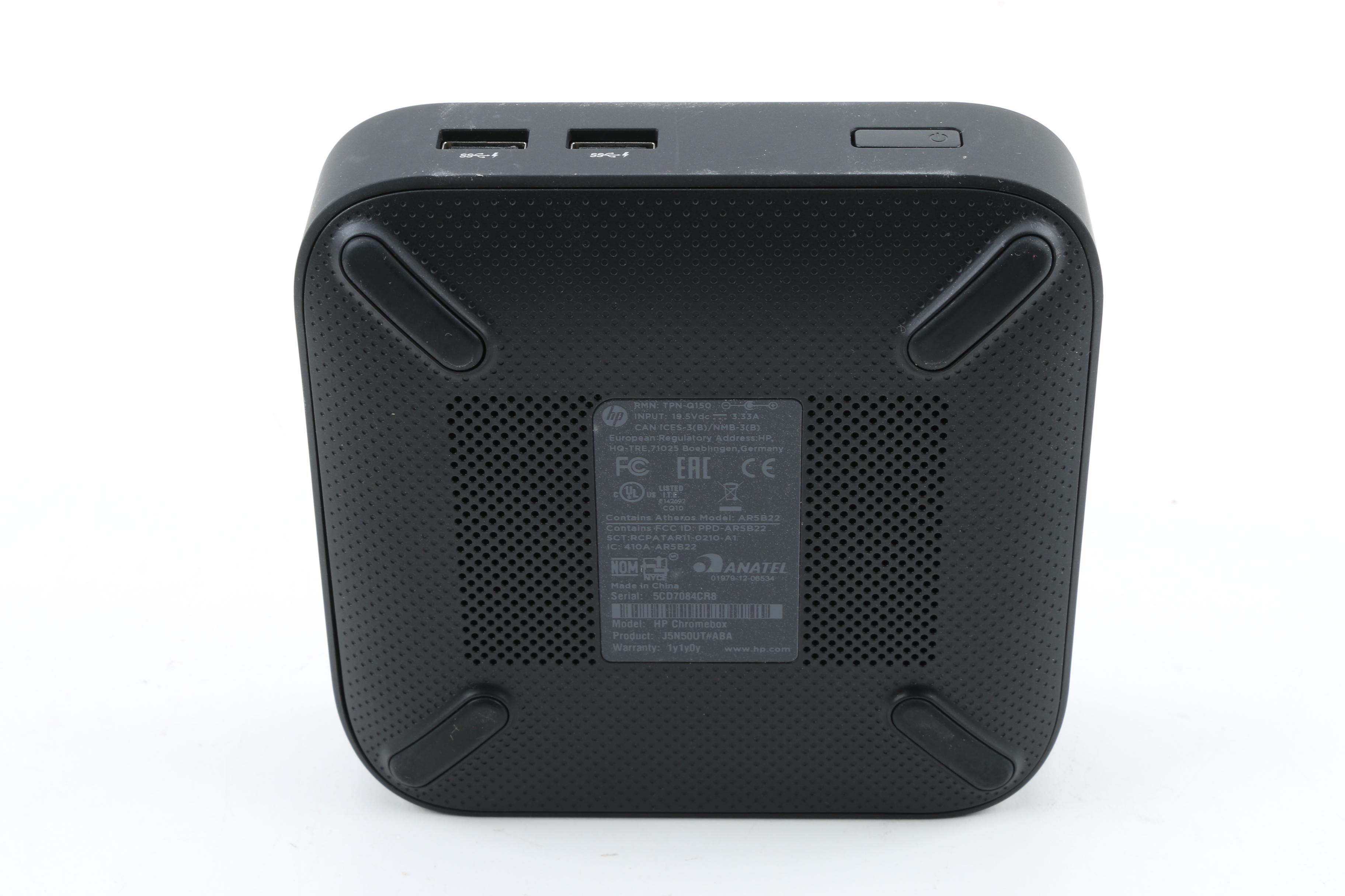 HP Chromebox with Logitech Wireless Keyboard