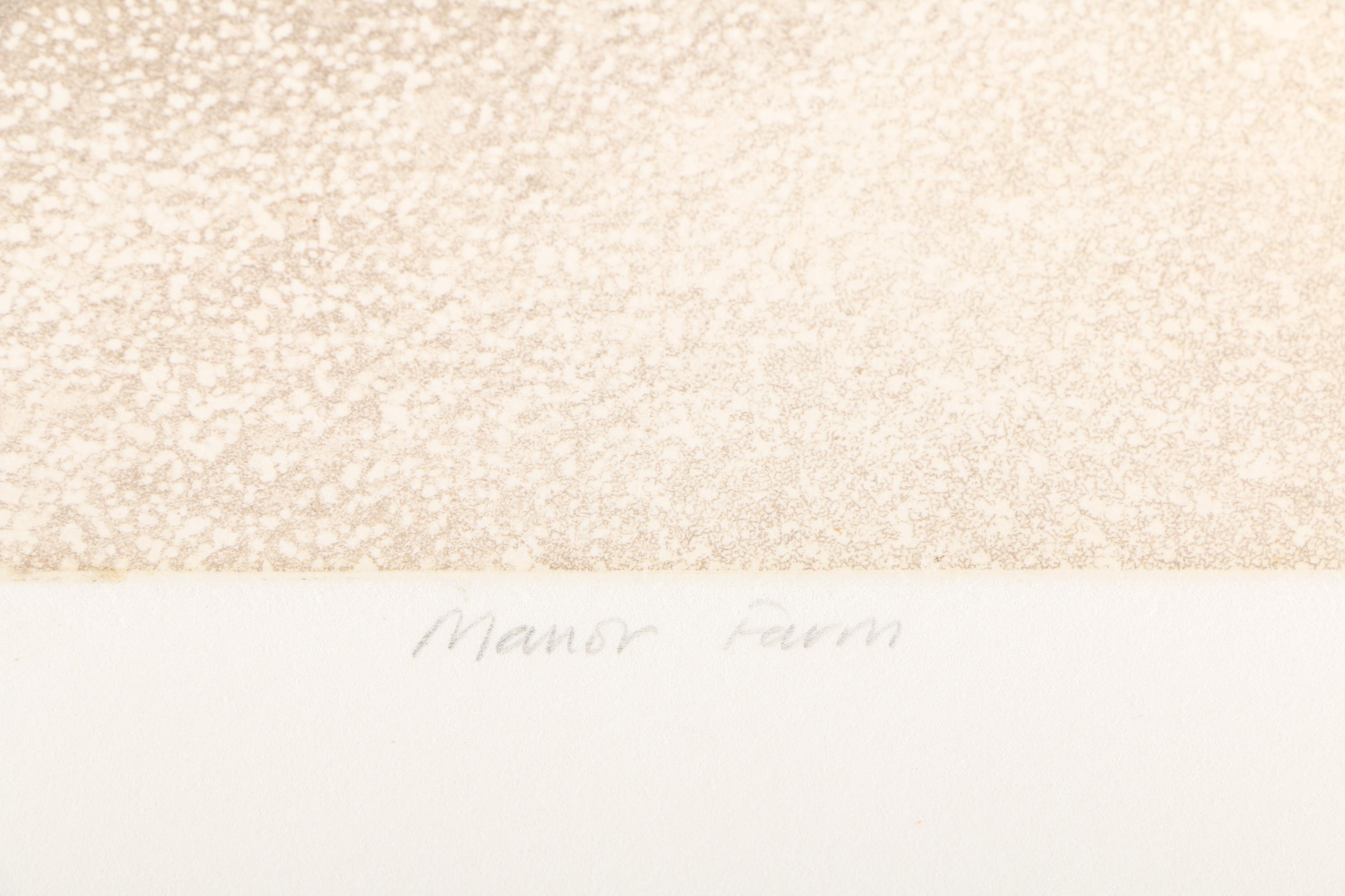 Barbara Munns Etchings "Fulling Mill", "Orchard Mill", and "Manor Farm"