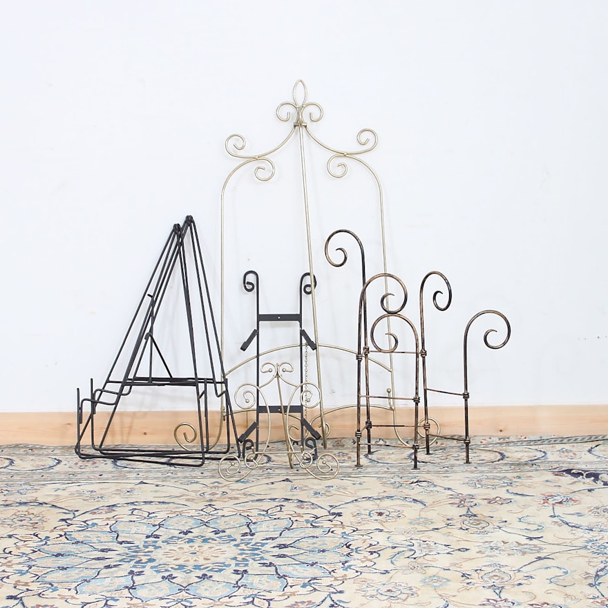 Decorative Metal Photo Stands and Easels