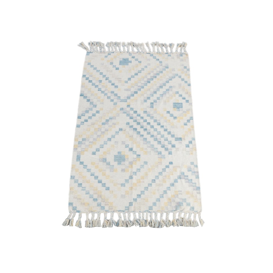 Handwoven Company Store Wool and Cotton Area Rug
