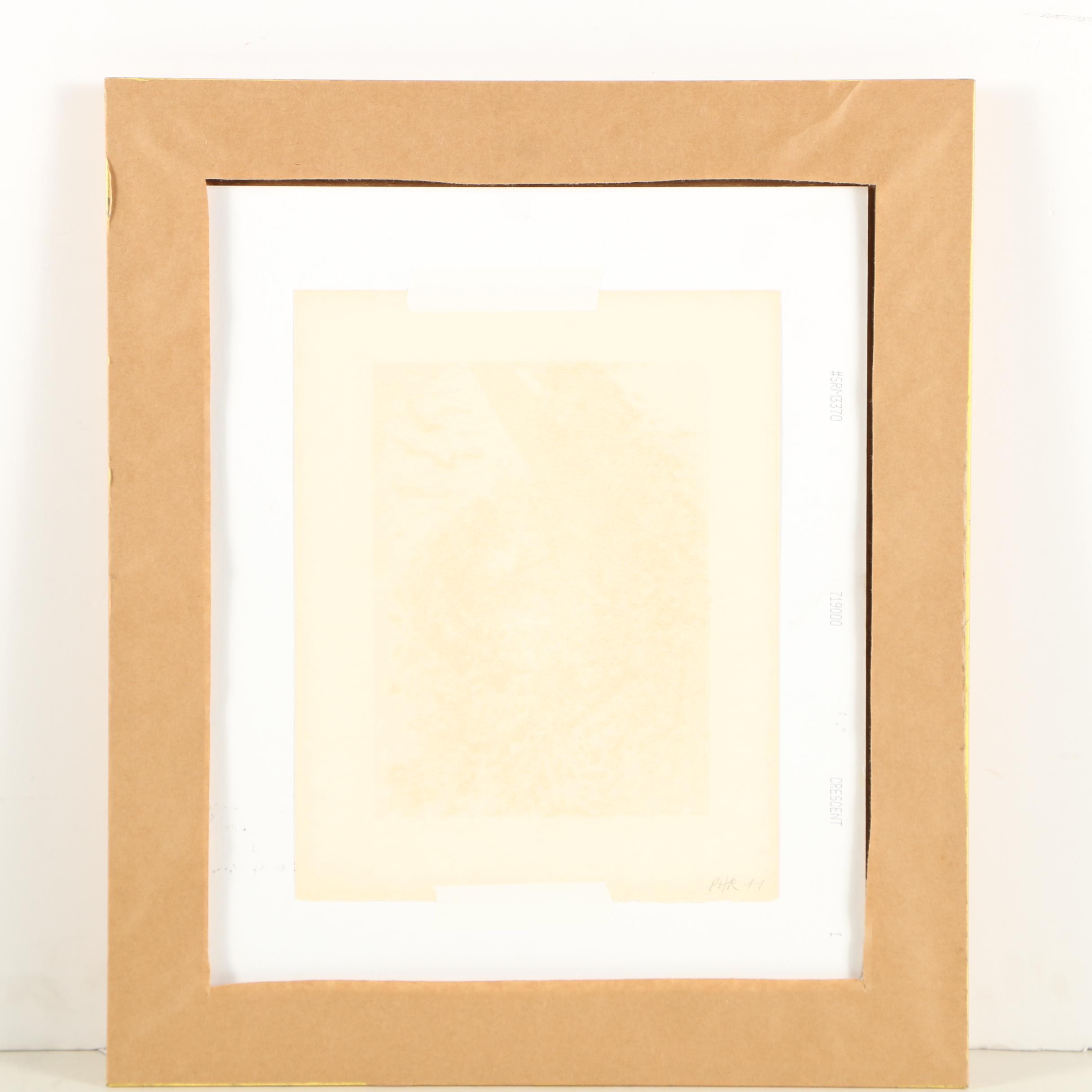 Salvador Dalí Wood Engraving "Paradiso Canto 11"