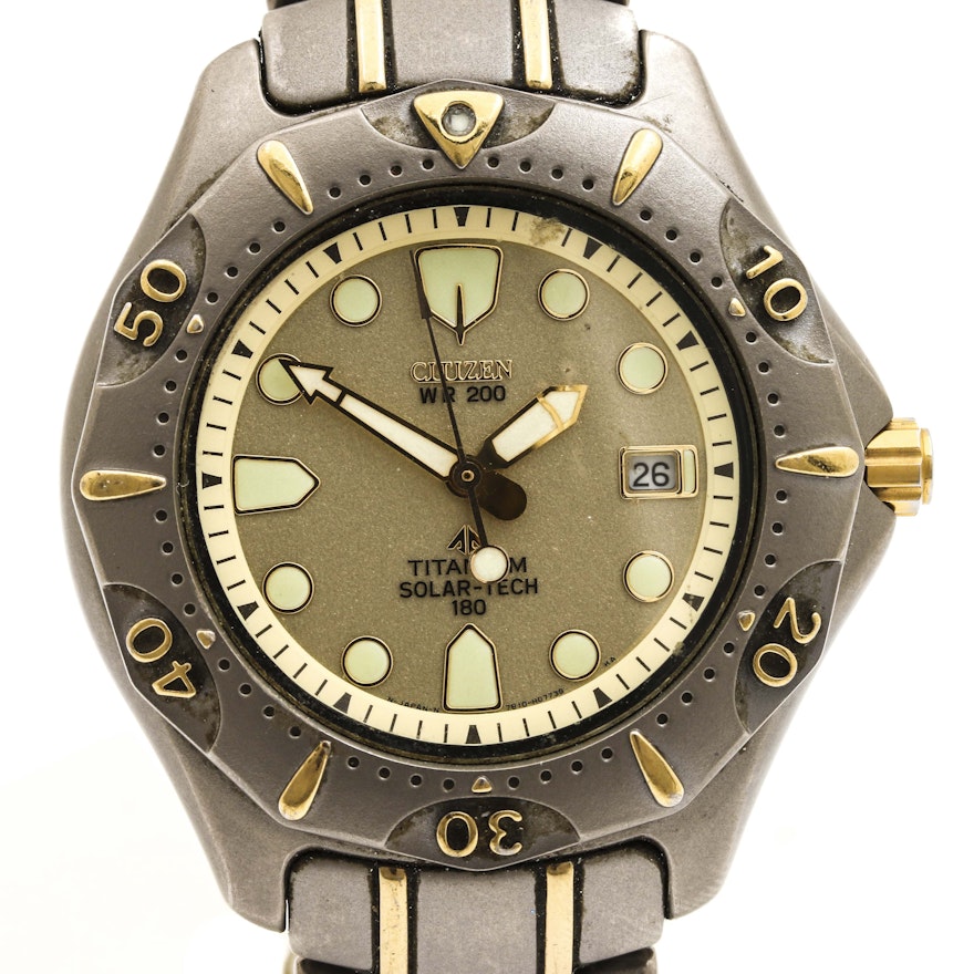 Citizen Titanium Wristwatch