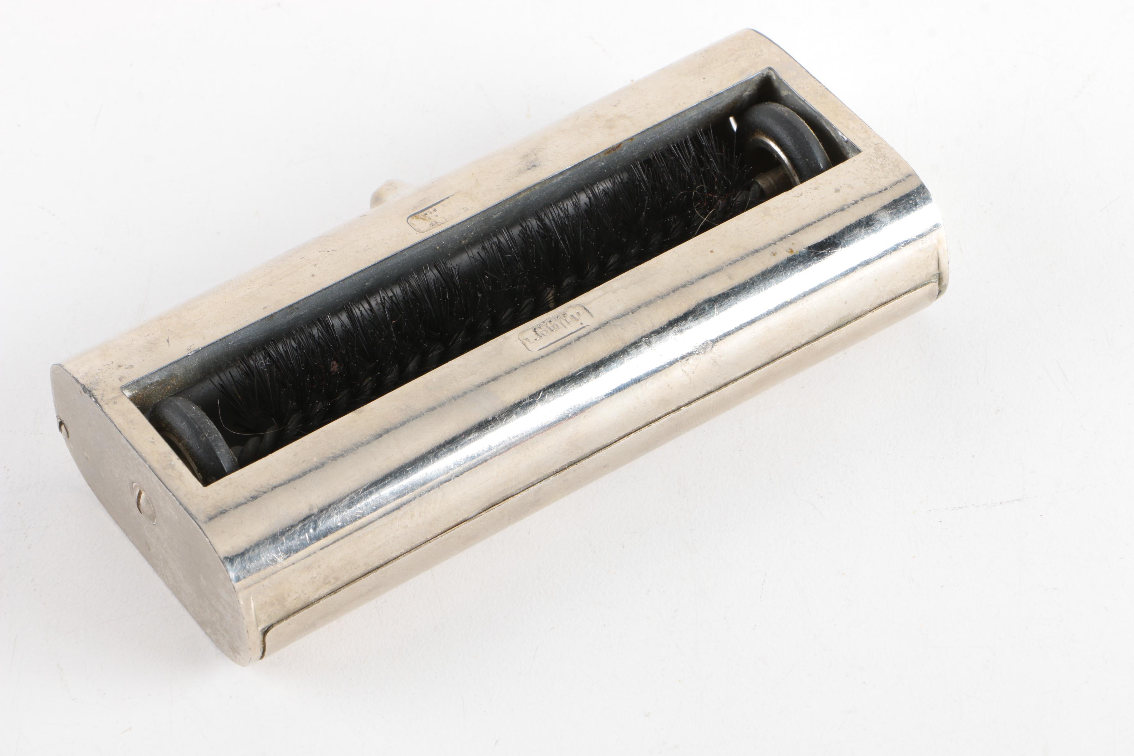 Wilmort Chicago Crumb Sweeper and Other Silver Plate Tableware