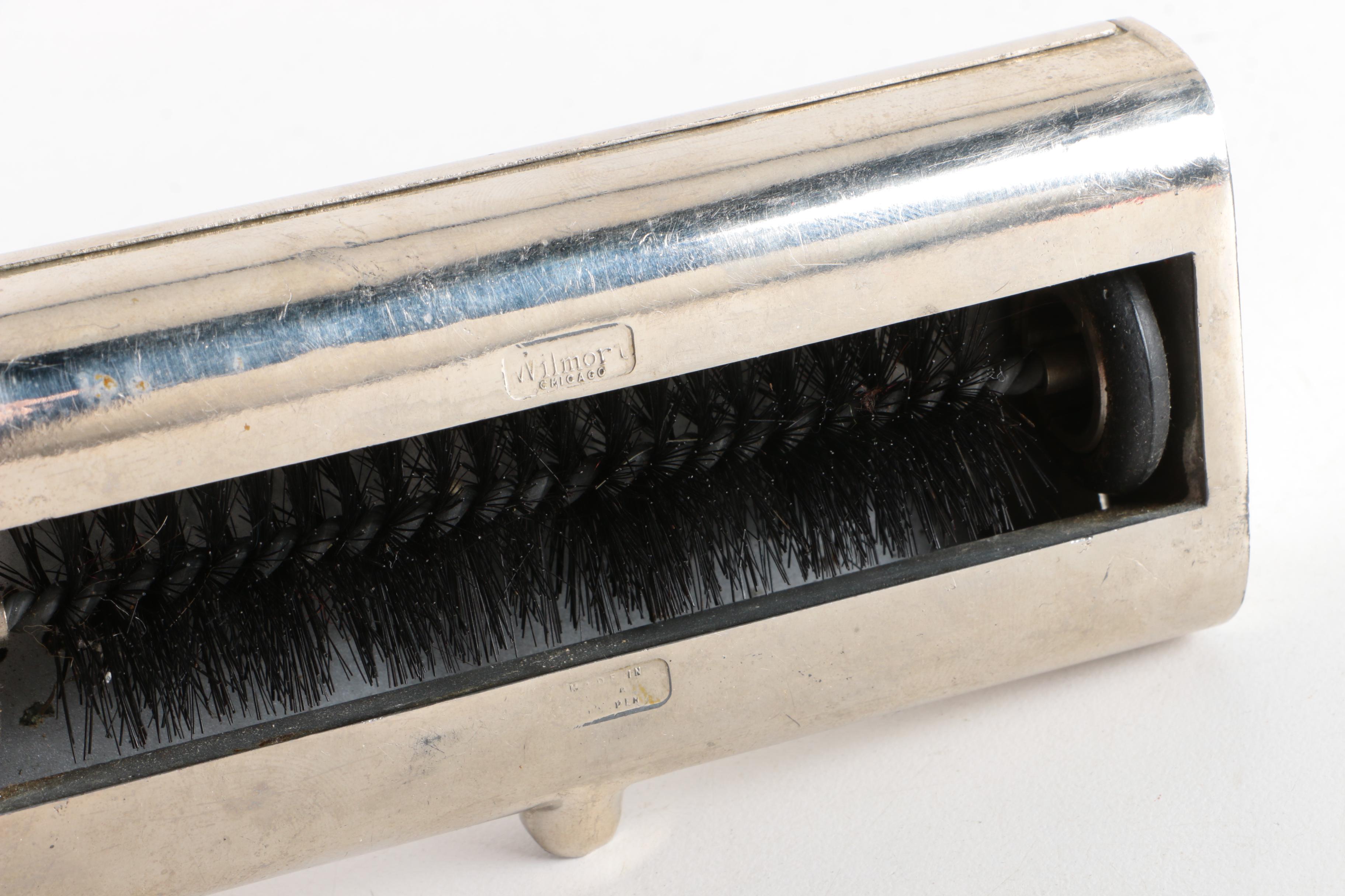 Wilmort Chicago Crumb Sweeper and Other Silver Plate Tableware