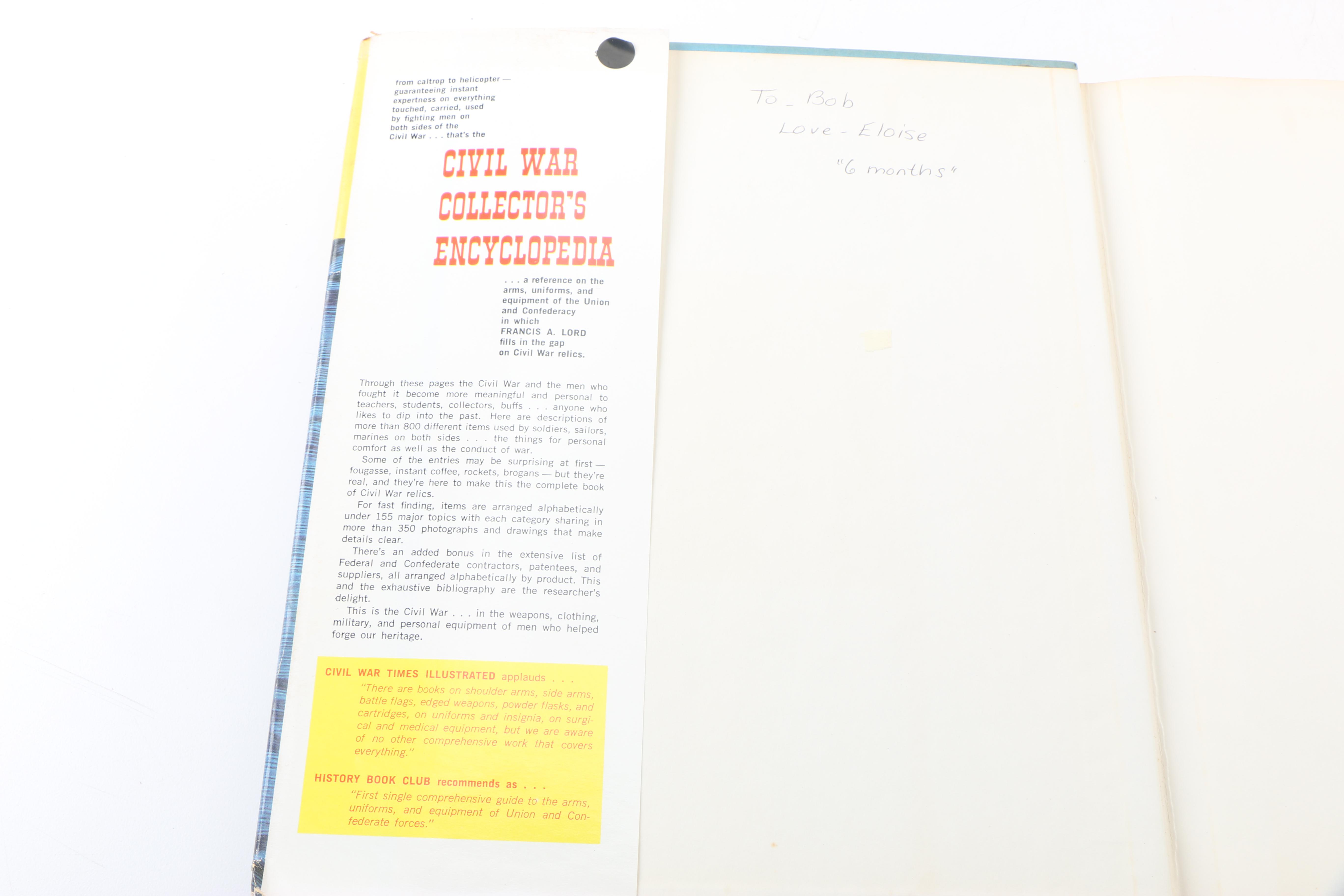 "Civil War Collector's Encyclopedia", Knife and Robert E. Lee Knife Memorabilia