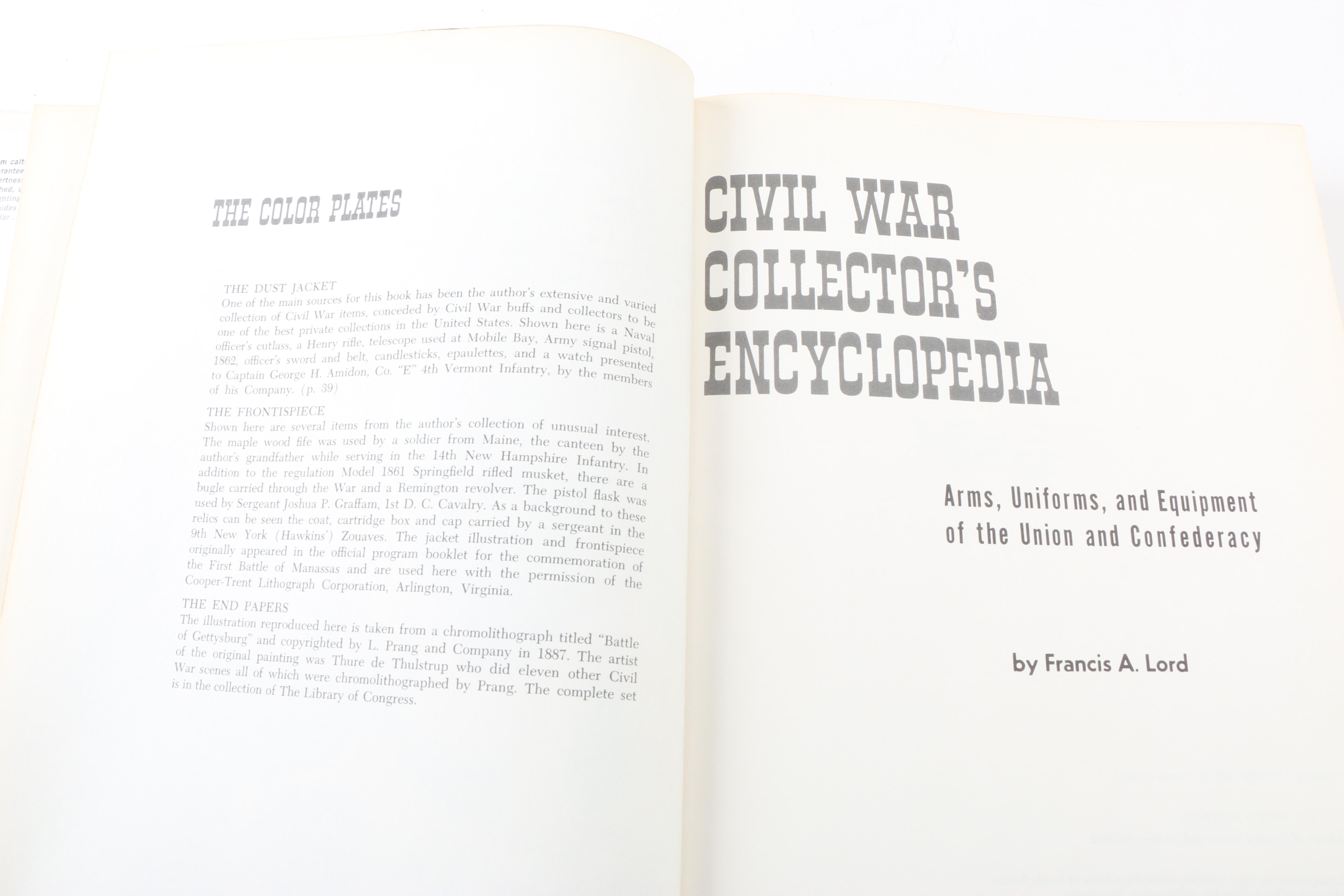 "Civil War Collector's Encyclopedia", Knife and Robert E. Lee Knife Memorabilia