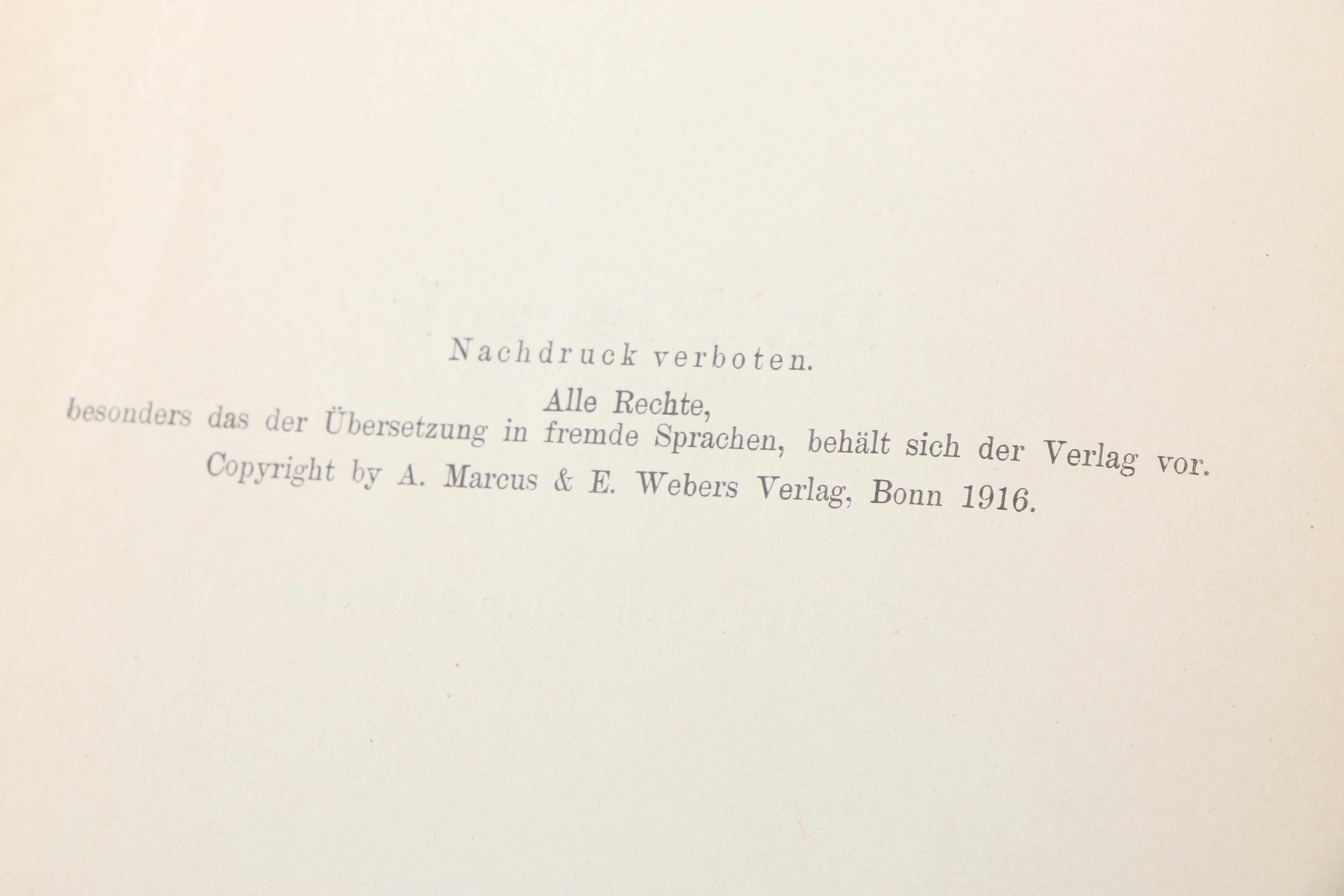 "Freundschalt und Sexualität" 1916 And Other Various Genre Non-Fiction Books