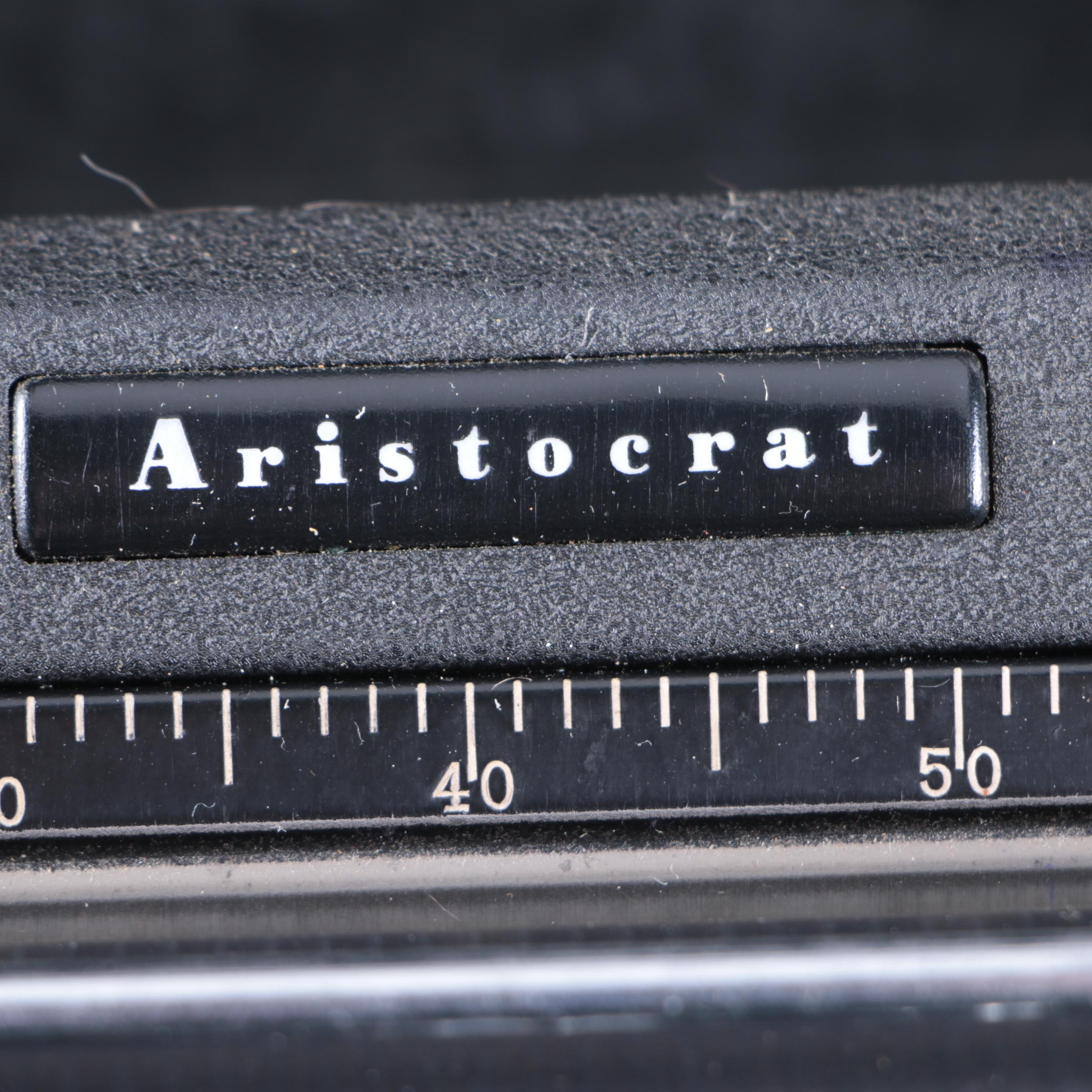 Vintage Royal "Aristocrat" Typewriter