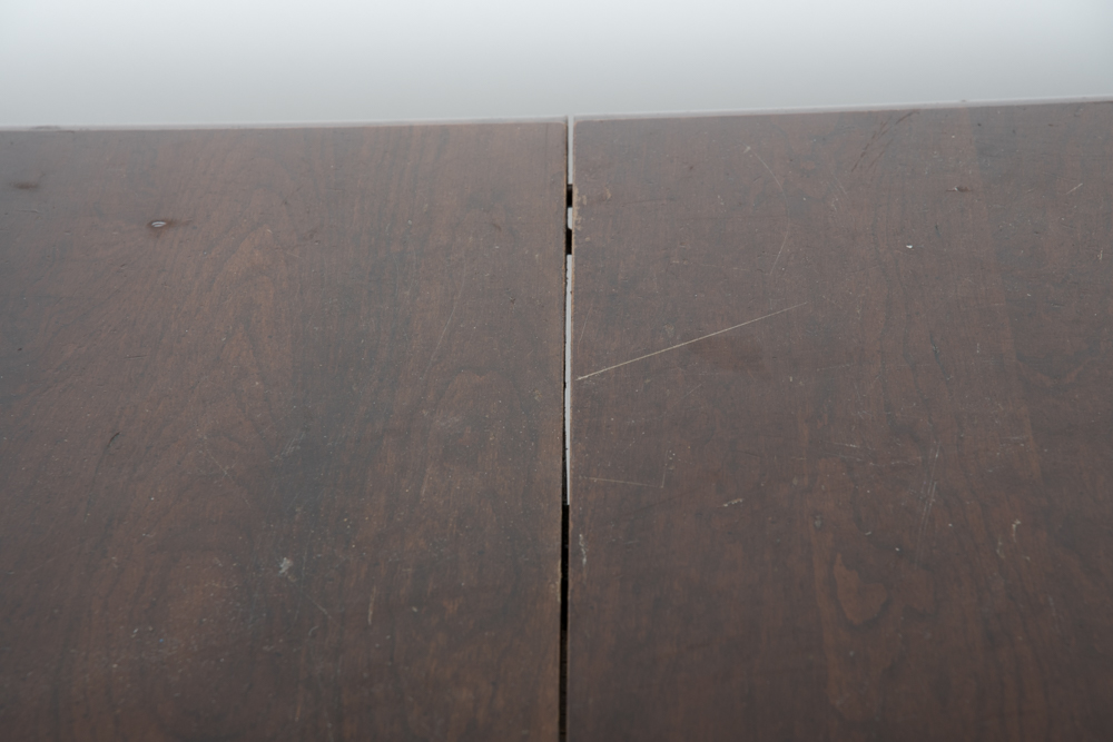 Vintage Queen Anne Style Cherry Dining Table