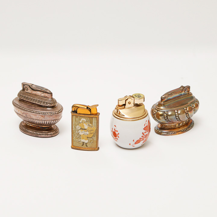 Ronson, Evans and Hrend Table Lighters