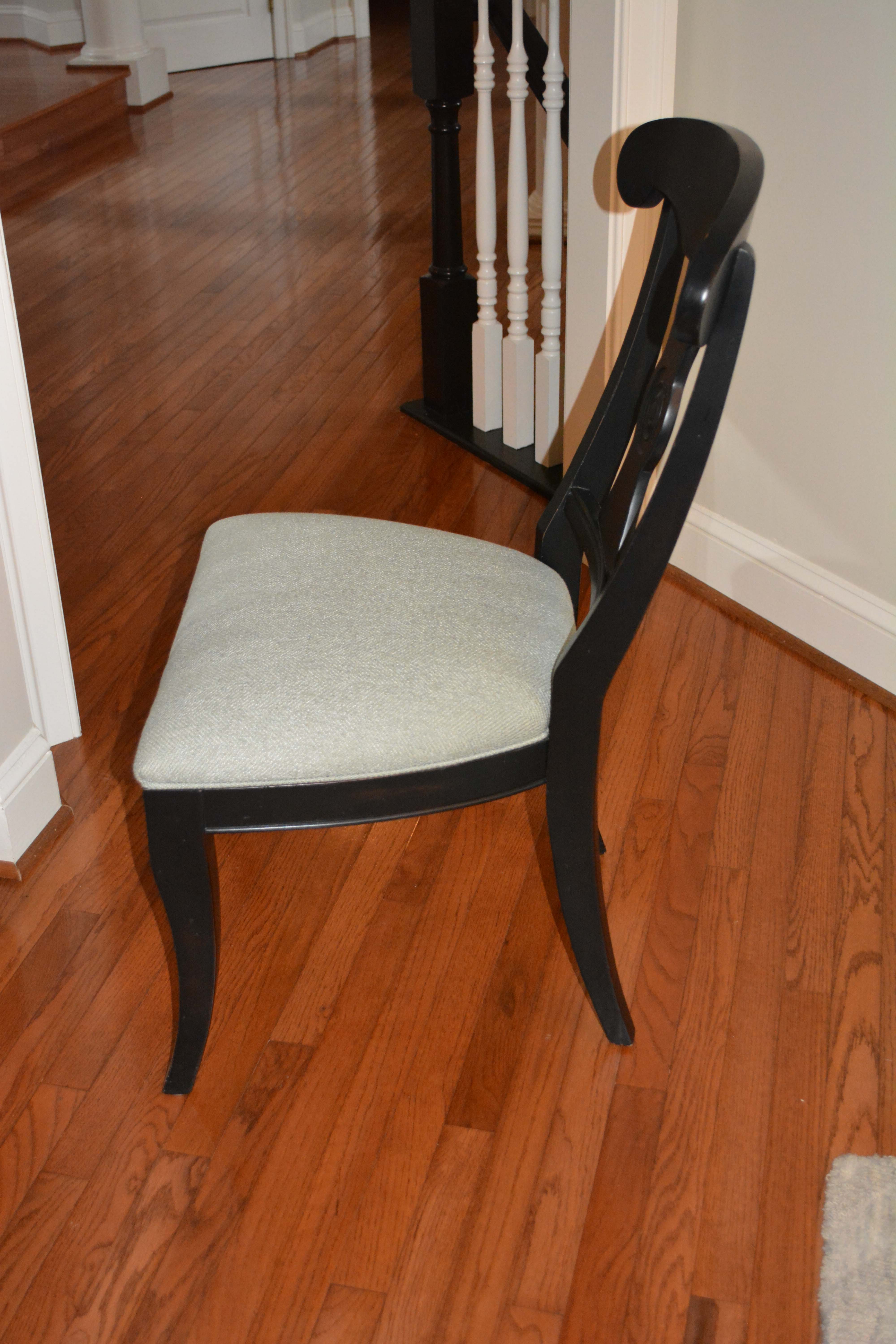 Set of Empire Style Dining Chairs by Ethan Allen