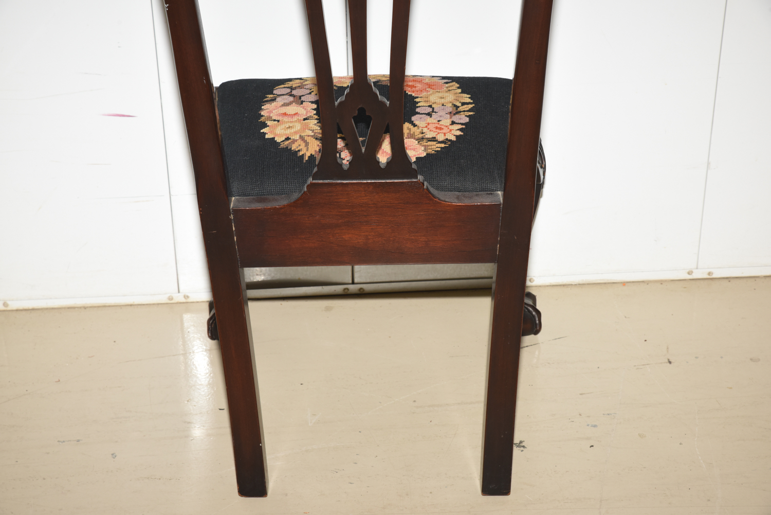 Antique Chippendale Style Mahogany Side Chair