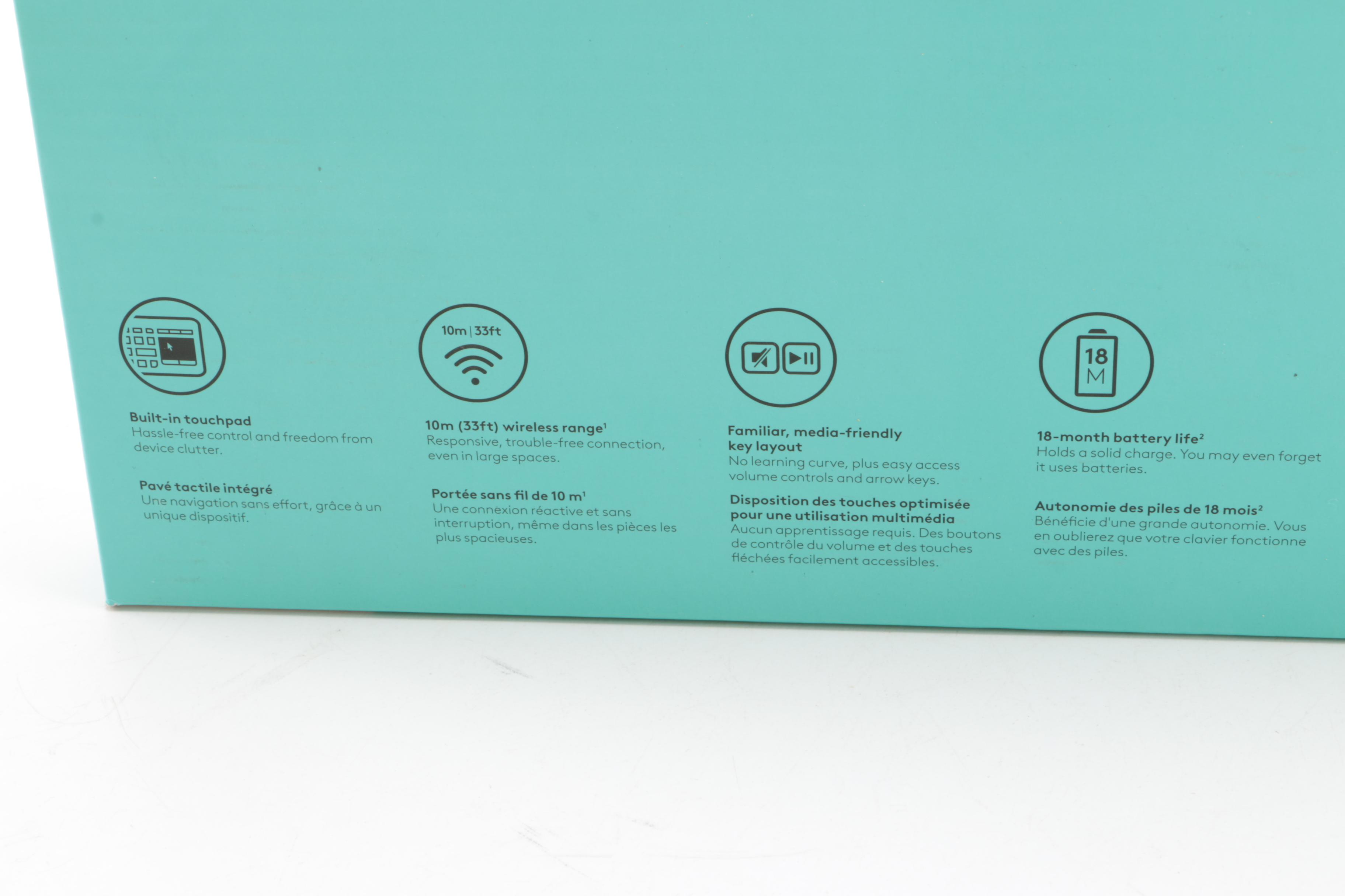 HP Chromebox with Logitech Wireless Keyboard