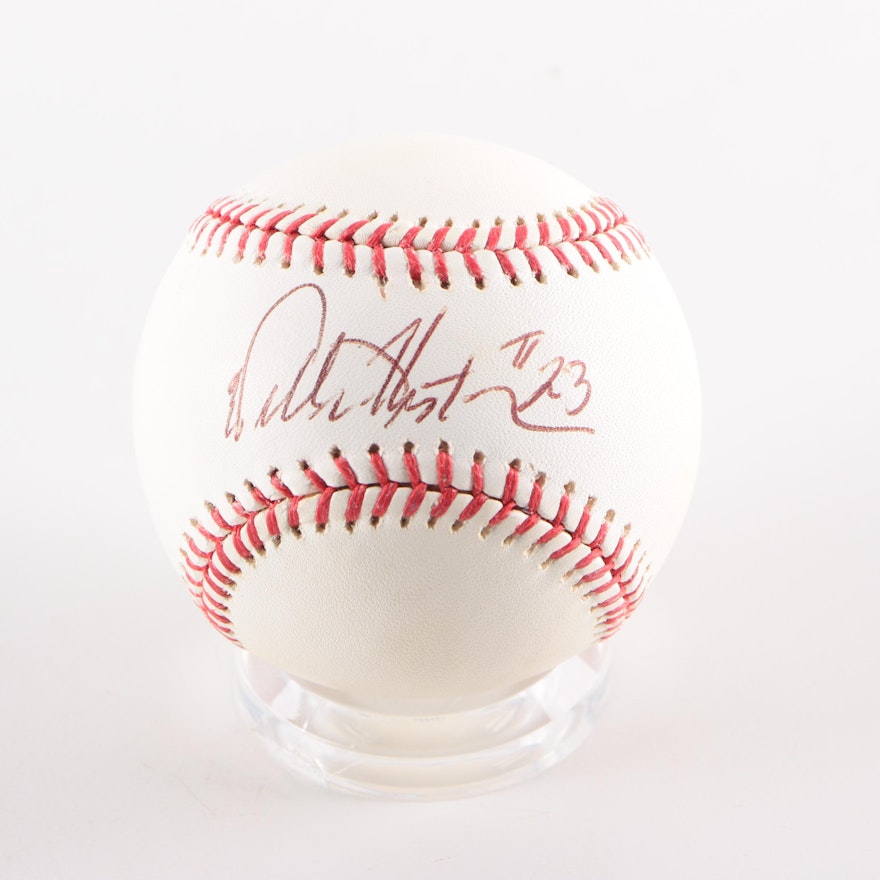 Willie Horton Autographed Baseball