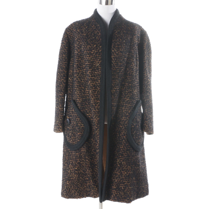 Women's Vintage Wool Blend Coat