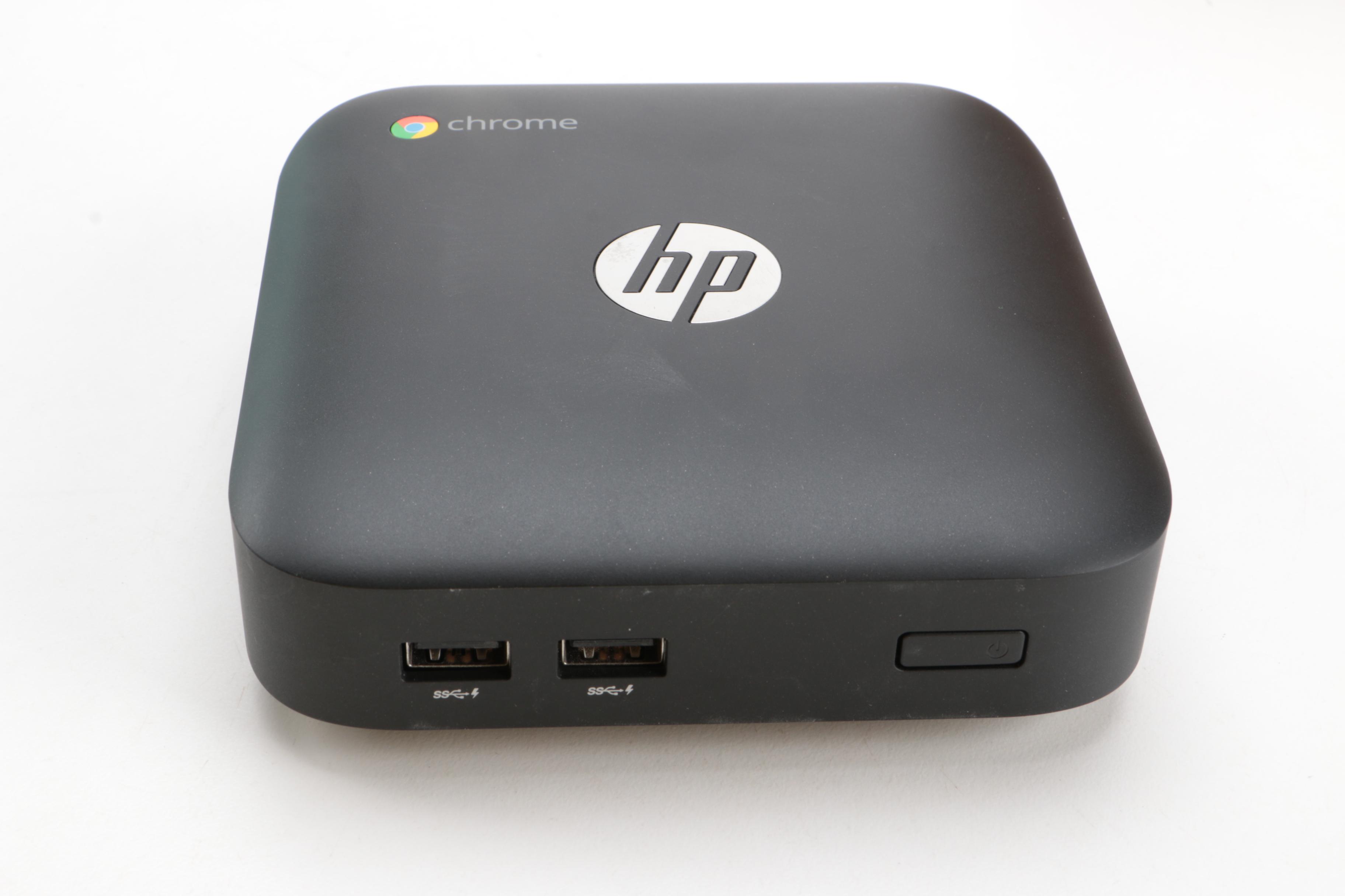 HP Chromebox with Logitech Wireless Keyboard